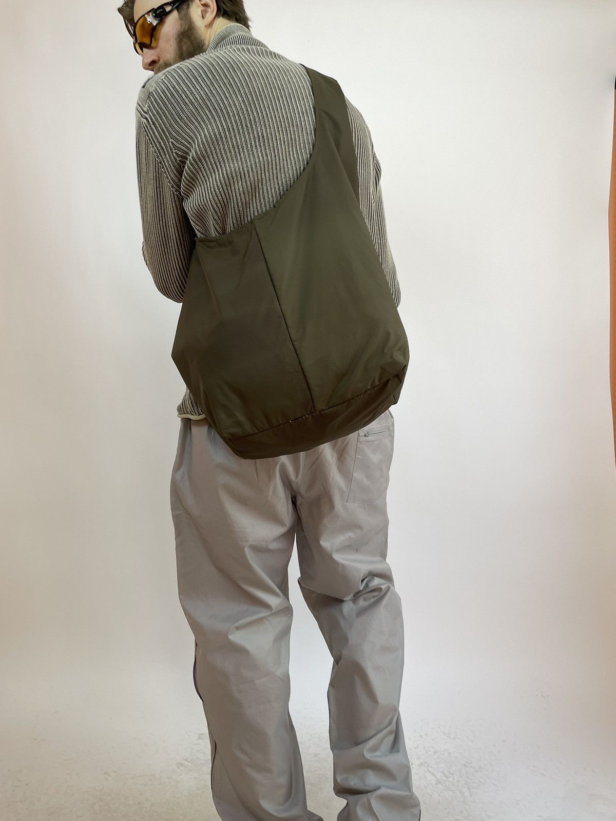 Handmade Shopper military bag Shoulder Totebag hand made in Ukraine Size ONE SIZE - 7 Thumbnail