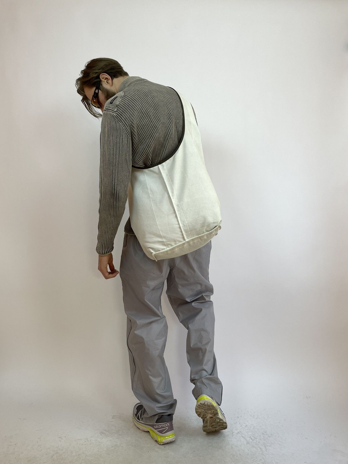 Handmade Shopper military bag Shoulder Totebag hand made in Ukraine Size ONE SIZE - 17 Thumbnail