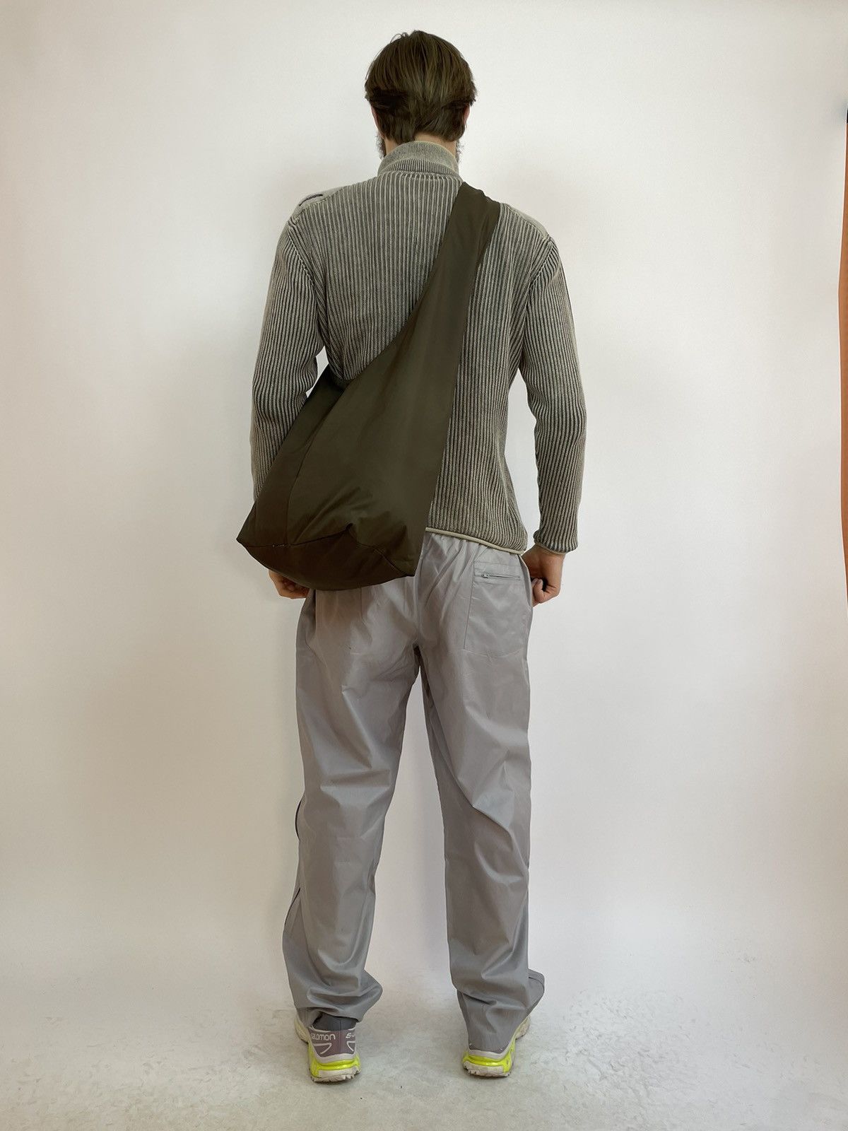 Handmade Shopper military bag Shoulder Totebag hand made in Ukraine Size ONE SIZE - 8 Thumbnail