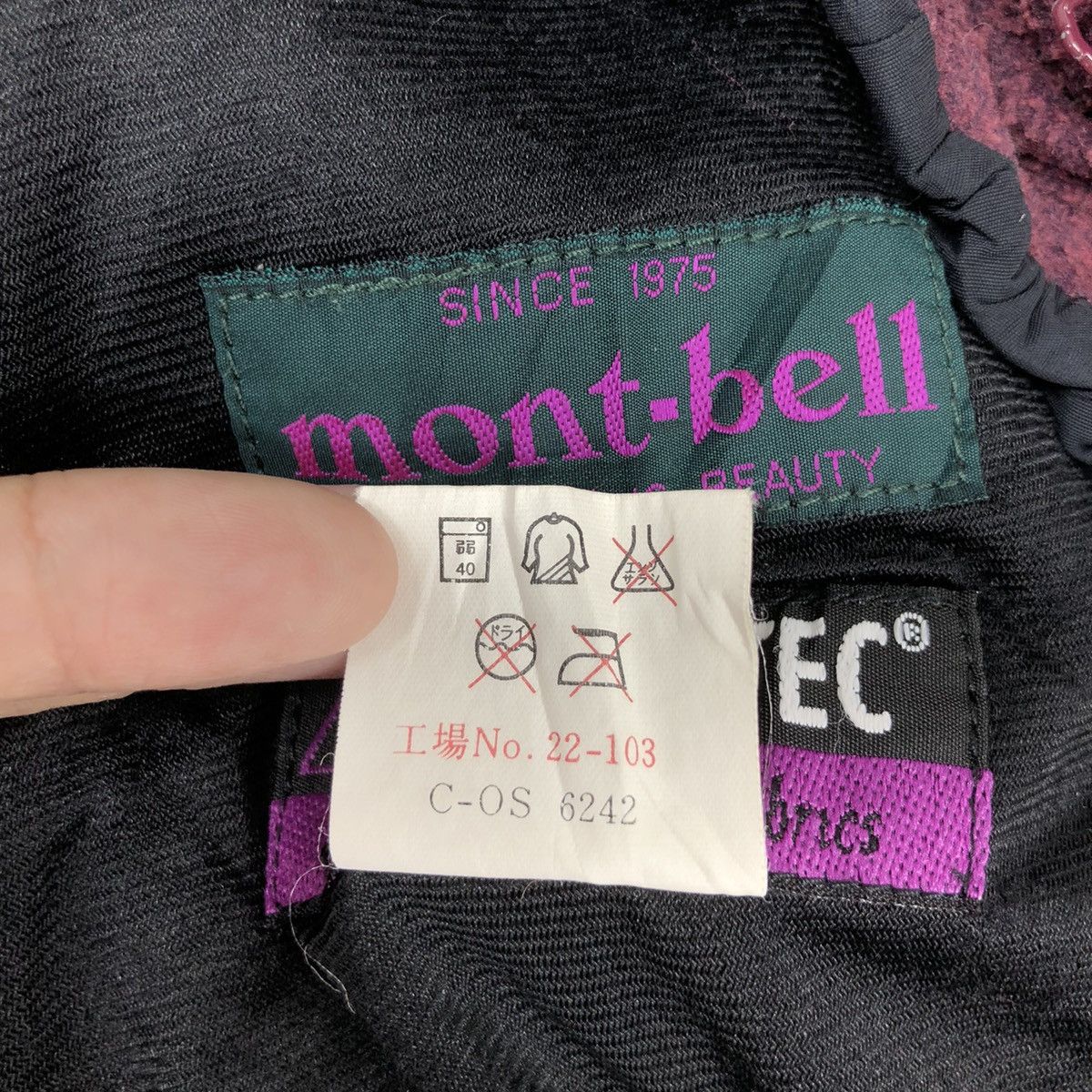 Montbell Vintage MONT-BELL Polartec Fleece Jacket Japanese Outdoor Size US XL / EU 56 / 4 - 9 Thumbnail