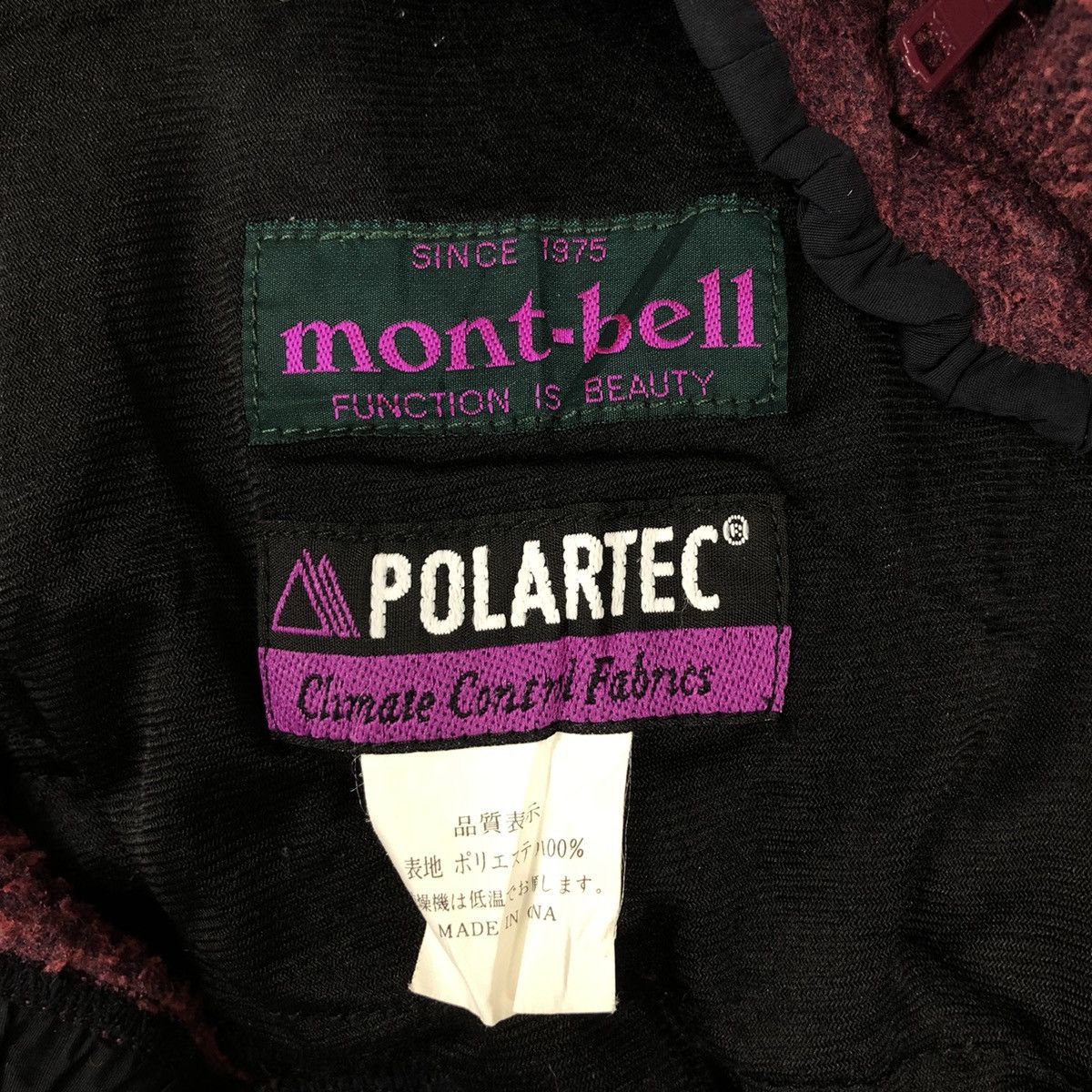 Montbell Vintage MONT-BELL Polartec Fleece Jacket Japanese Outdoor Size US XL / EU 56 / 4 - 7 Thumbnail