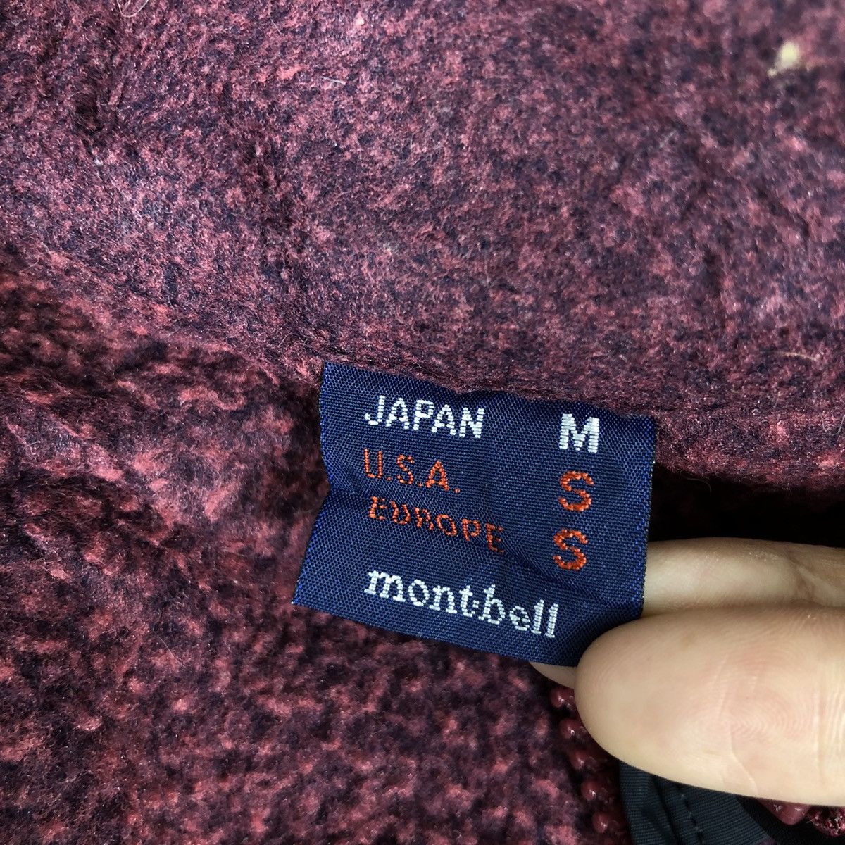 Montbell Vintage MONT-BELL Polartec Fleece Jacket Japanese Outdoor Size US XL / EU 56 / 4 - 6 Thumbnail