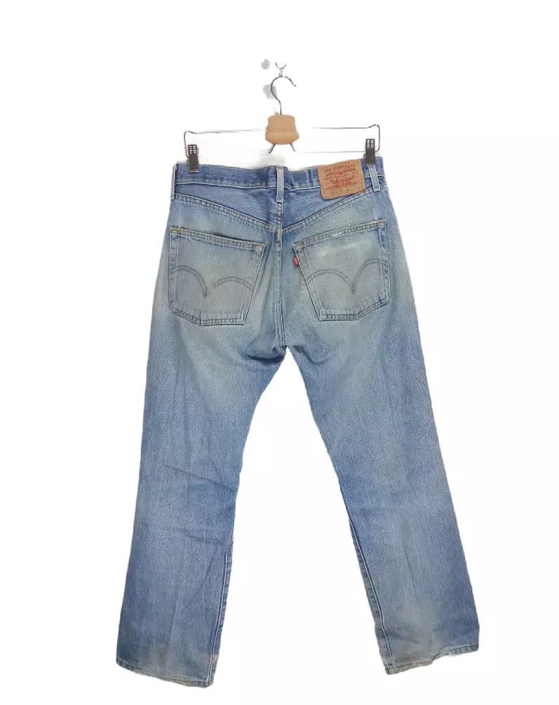 Levi's THRASHED Vintage 2000s Levi's 501XX Denim Size US 32 / EU 48 - 2 Thumbnail