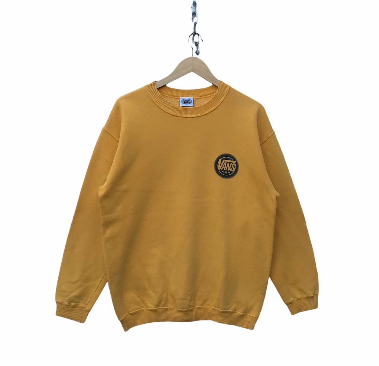 Vans Vintage 90s Vans Sweatshirt Design in Usa Skates Sweater Size US M / EU 48-50 / 2 - 2 Thumbnail