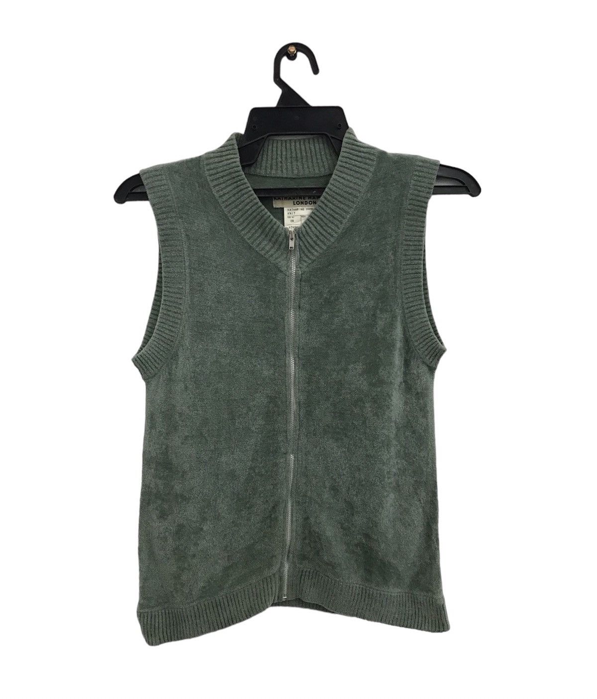 Katharine Hamnett London KATHARINE HAMNETT LONDON JACKET SLEEVELESS Size US M / EU 48-50 / 2 - 1 Thumbnail