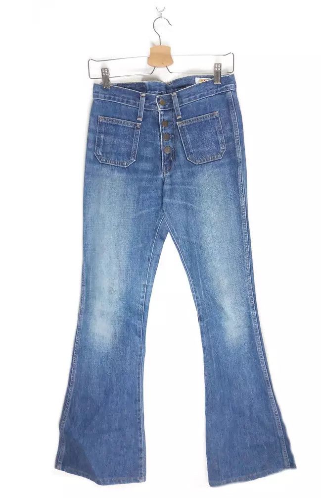 Japanese Brand Vintage Big John Bootcut Denim with Flare Cowboy Size US 26 / EU 42 - 1 Thumbnail