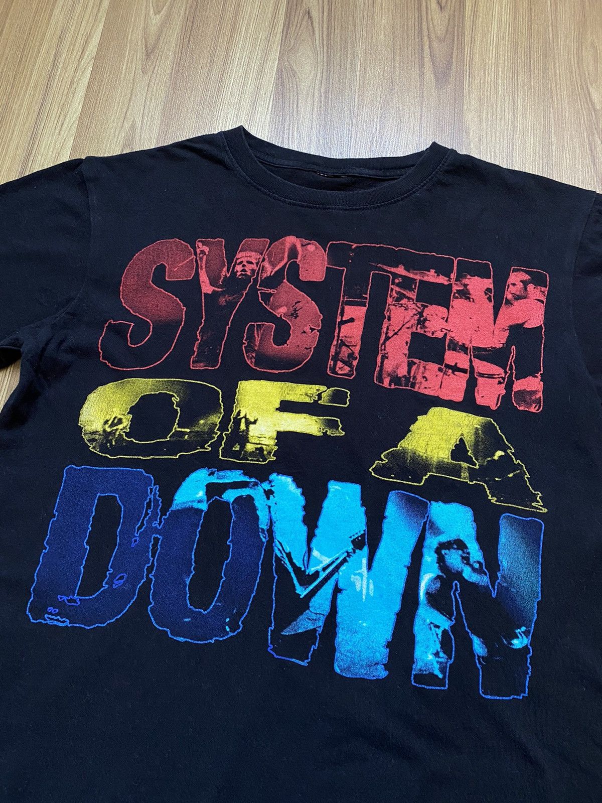 Band Tees Vintage Y2K System Of A Down T Shirt Tee Linkin Park Size US M / EU 48-50 / 2 - 2 Thumbnail
