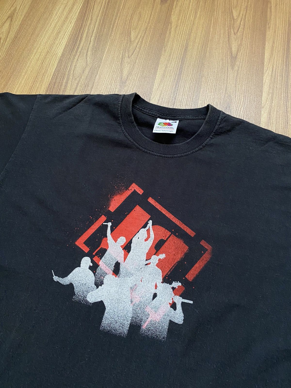 Band Tees Vintage Y2K Linkin Park 2004 T Shirt Tee Rammstein Korn Size US M / EU 48-50 / 2 - 2 Thumbnail