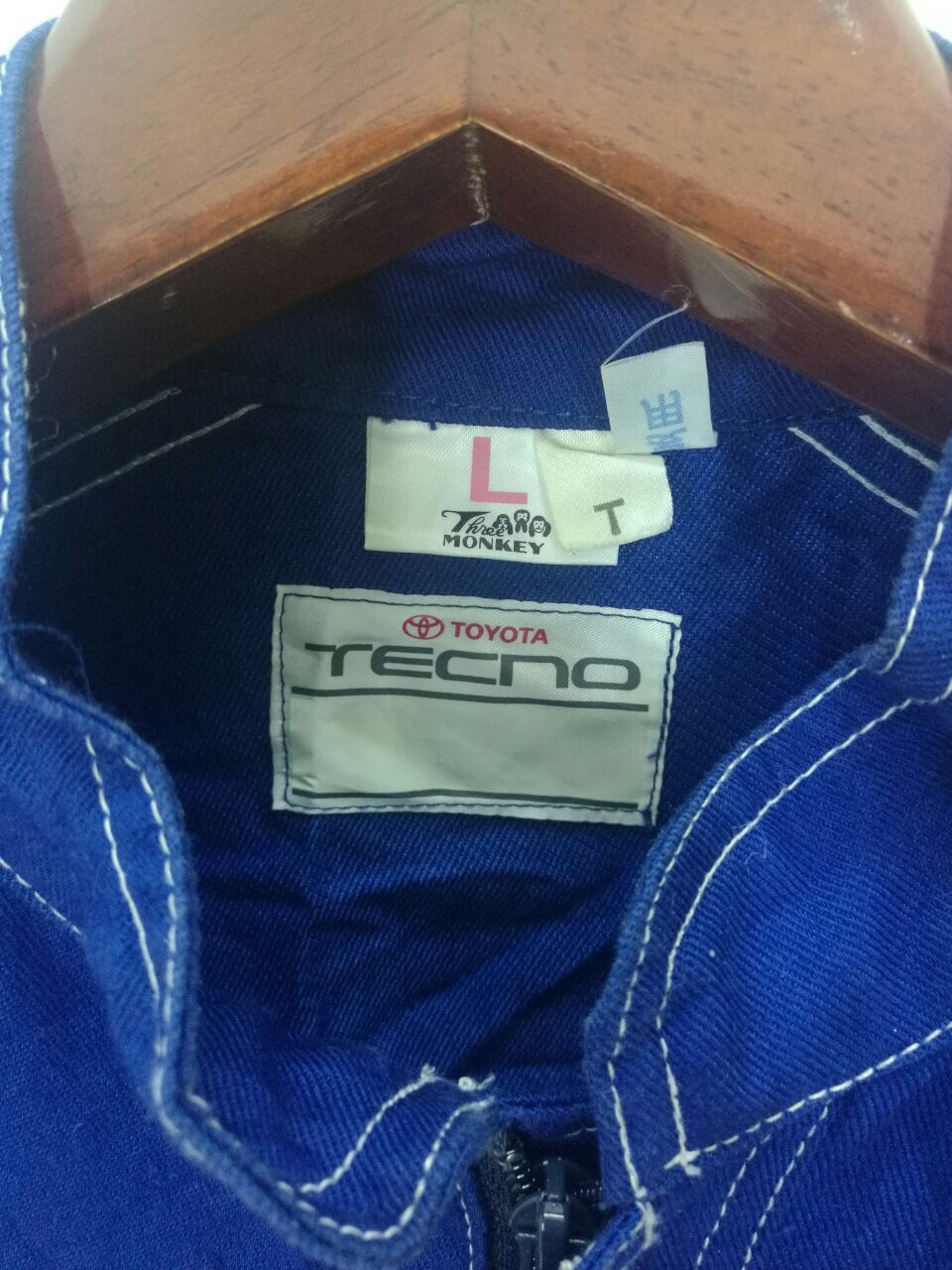 Sports Specialties Vintage Toyota Techno Spellout Racing Jumpsuit Size US 36 / EU 52 - 7 Thumbnail