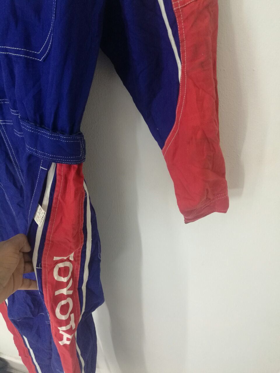 Sports Specialties Vintage Toyota Techno Spellout Racing Jumpsuit Size US 36 / EU 52 - 8 Thumbnail