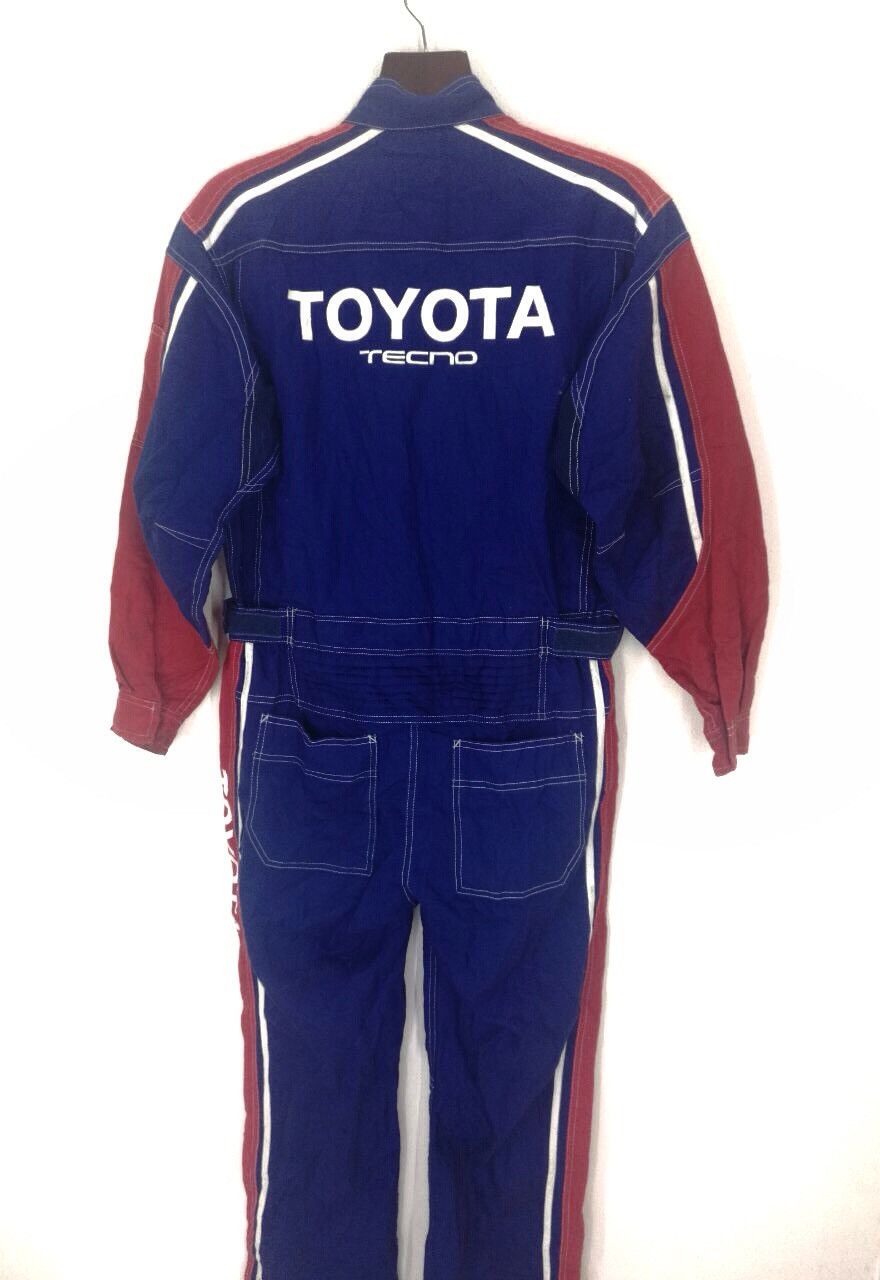 Sports Specialties Vintage Toyota Techno Spellout Racing Jumpsuit Size US 36 / EU 52 - 1 Thumbnail
