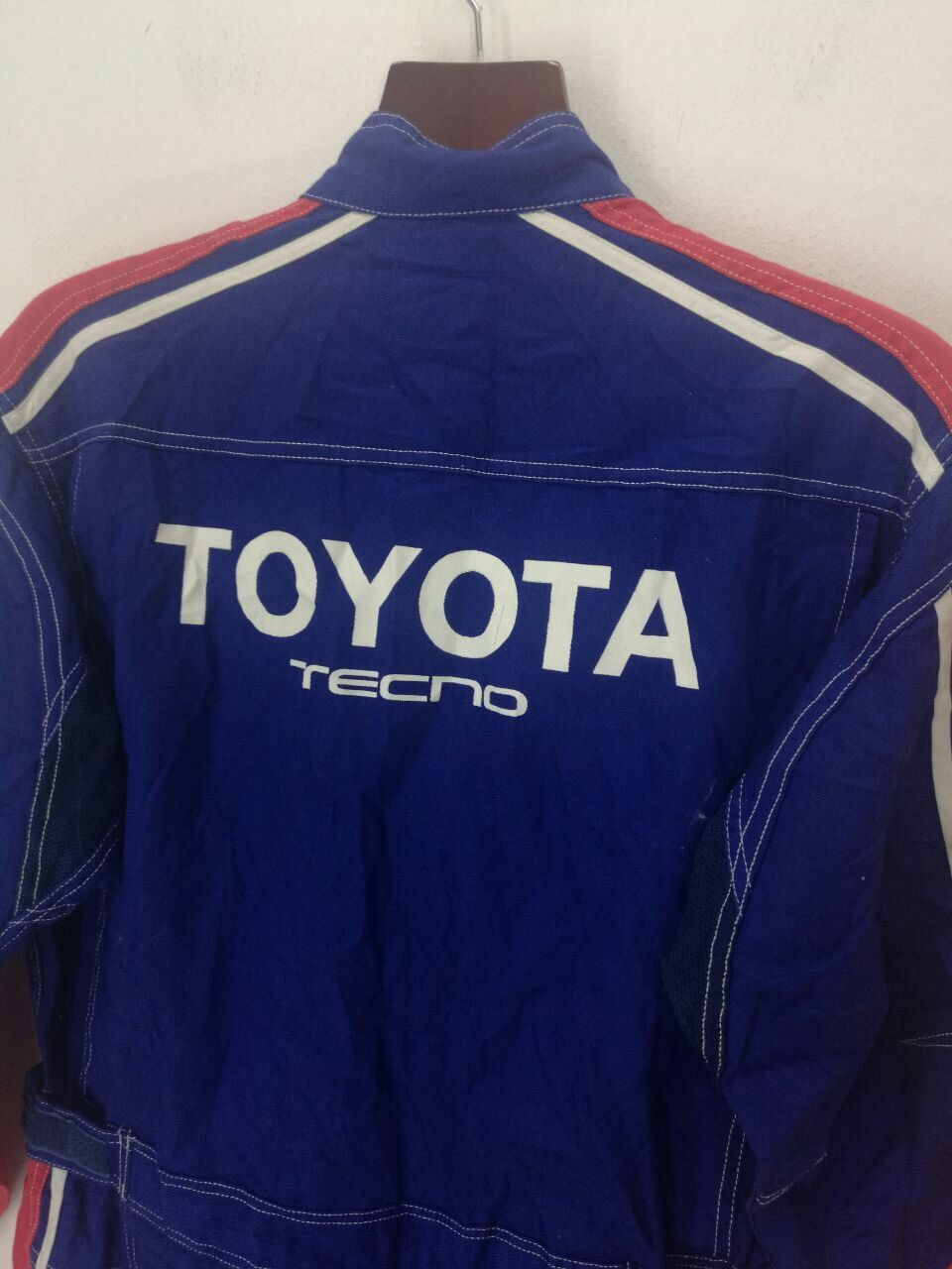 Sports Specialties Vintage Toyota Techno Spellout Racing Jumpsuit Size US 36 / EU 52 - 9 Thumbnail