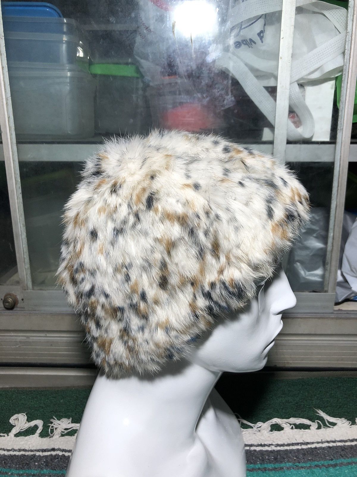 Japanese Brand Goocy Fur Hairy Beanie Hat Size ONE SIZE - 3 Thumbnail