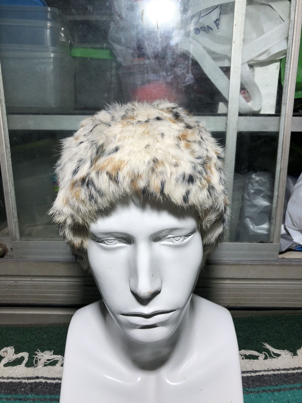 Japanese Brand Goocy Fur Hairy Beanie Hat Size ONE SIZE - 2 Thumbnail