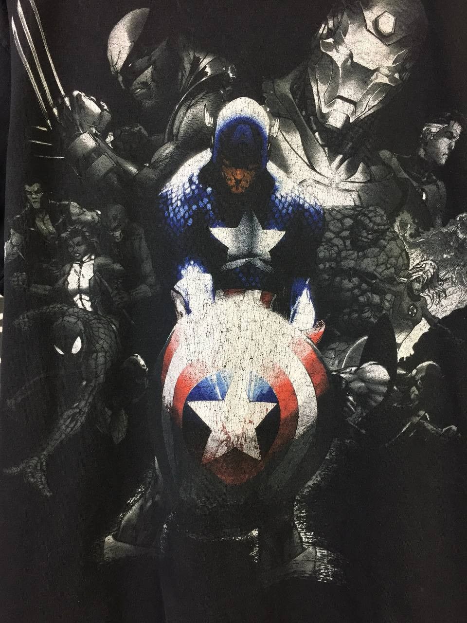 Mad Engine Vtg Y2K Mad Engine Marvel Super Heroes Tee Size US L / EU 52-54 / 3 - 3 Thumbnail