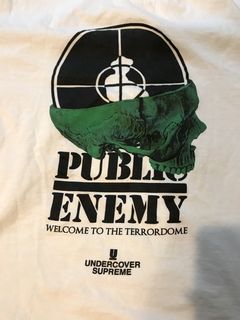 Supreme public 2024 enemy terrordome tee