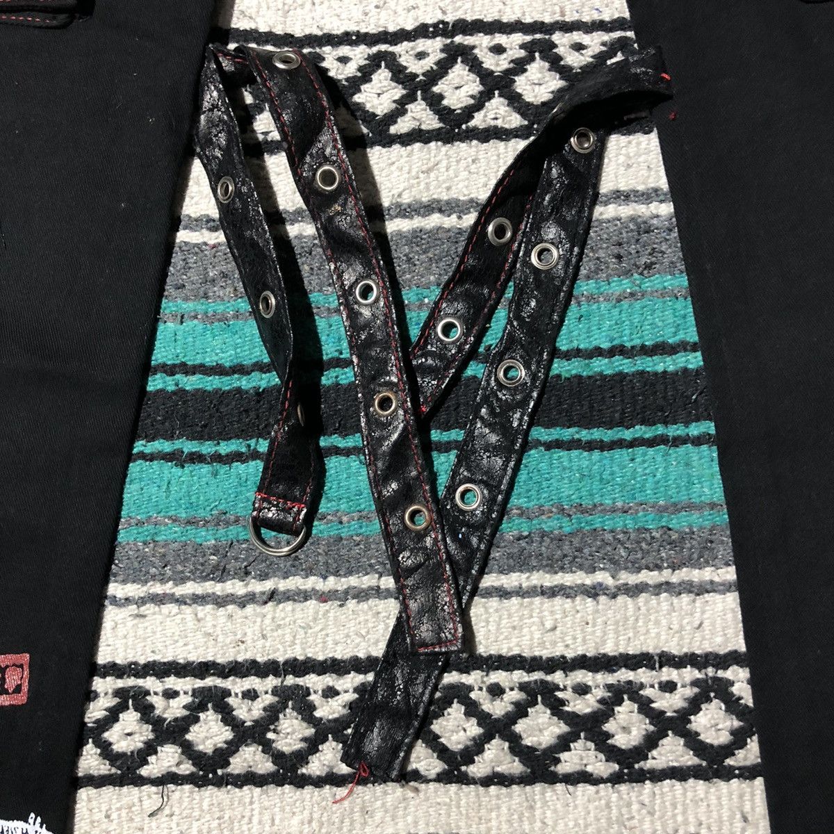 Japanese Brand Unknown Japanese Brand Cargo Punk Bondage Pants Size US 30 / EU 46 - 5 Thumbnail