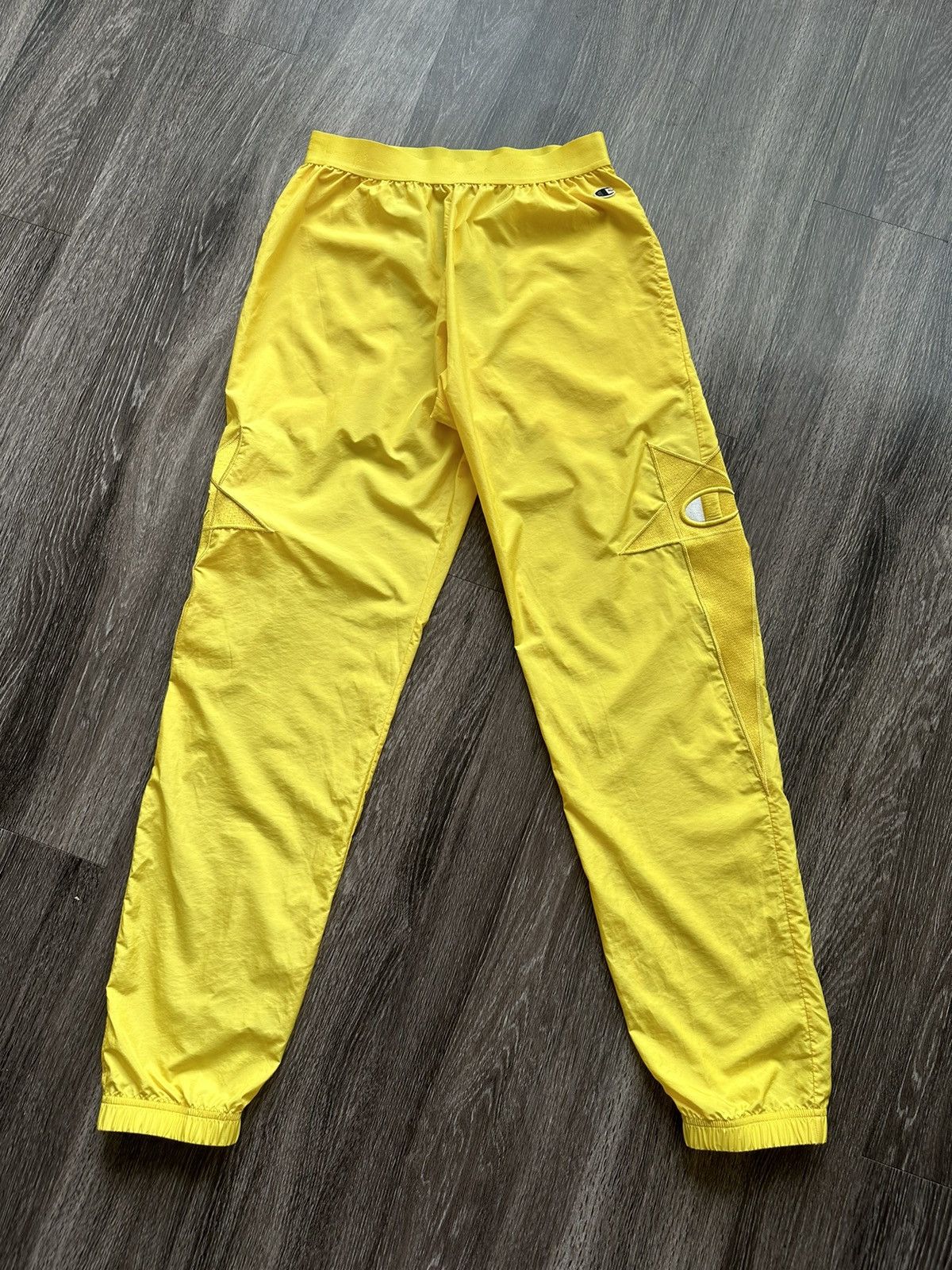 Rick Owens Rick Owens Champion Trackpants Pentagon Joggers Pants Yellow Grailed