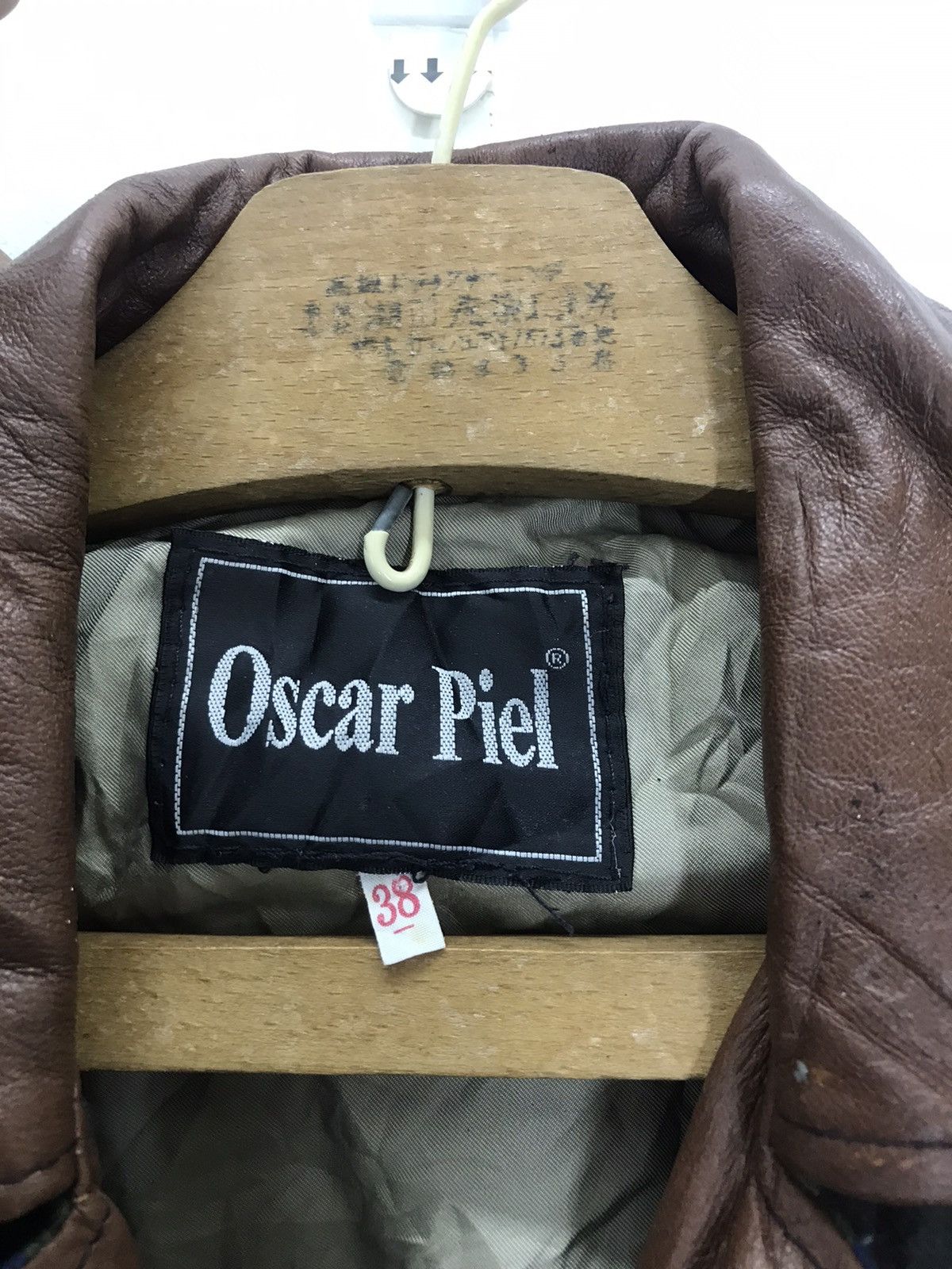 Seditionaries Vintage Oscar Piel Tartan Leather double collar punk jacket Size US M / EU 48-50 / 2 - 7 Thumbnail
