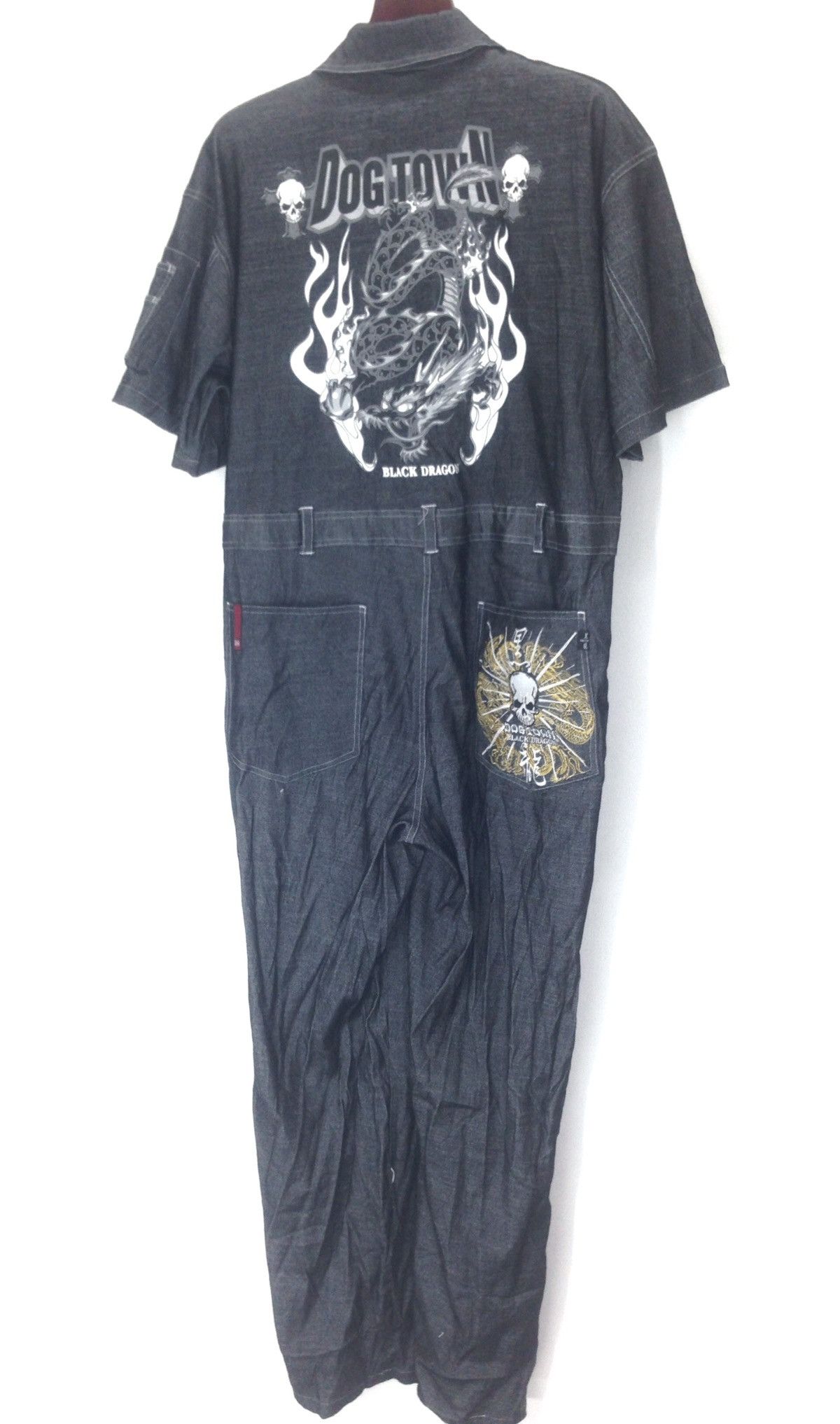 Dogtown Black Dragon Short Sleeves Coverall
