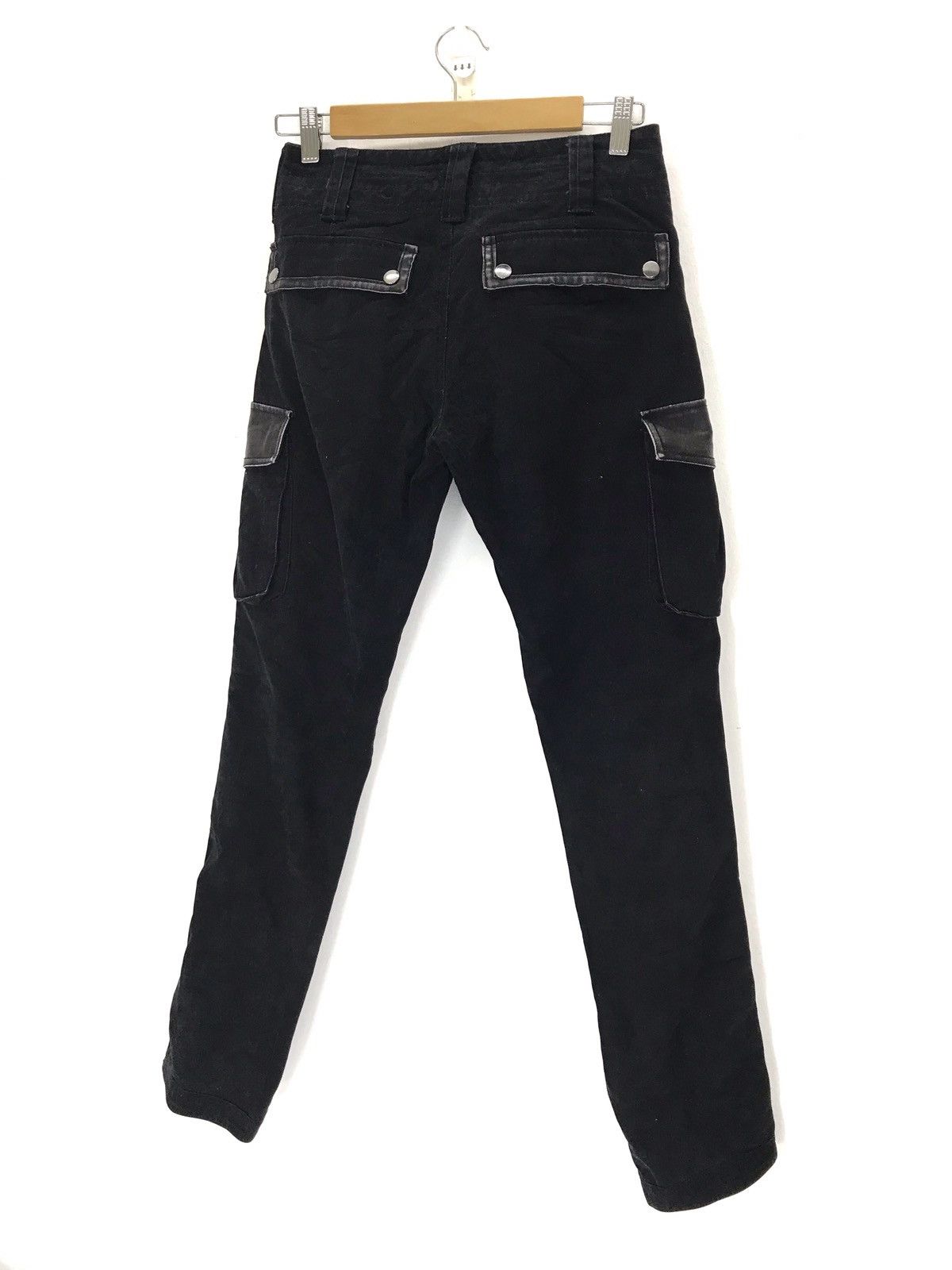 A&G Rock × Seditionaries Amarentine gothic metal punk leather lining skinny pant Size US 31 - 3 Thumbnail