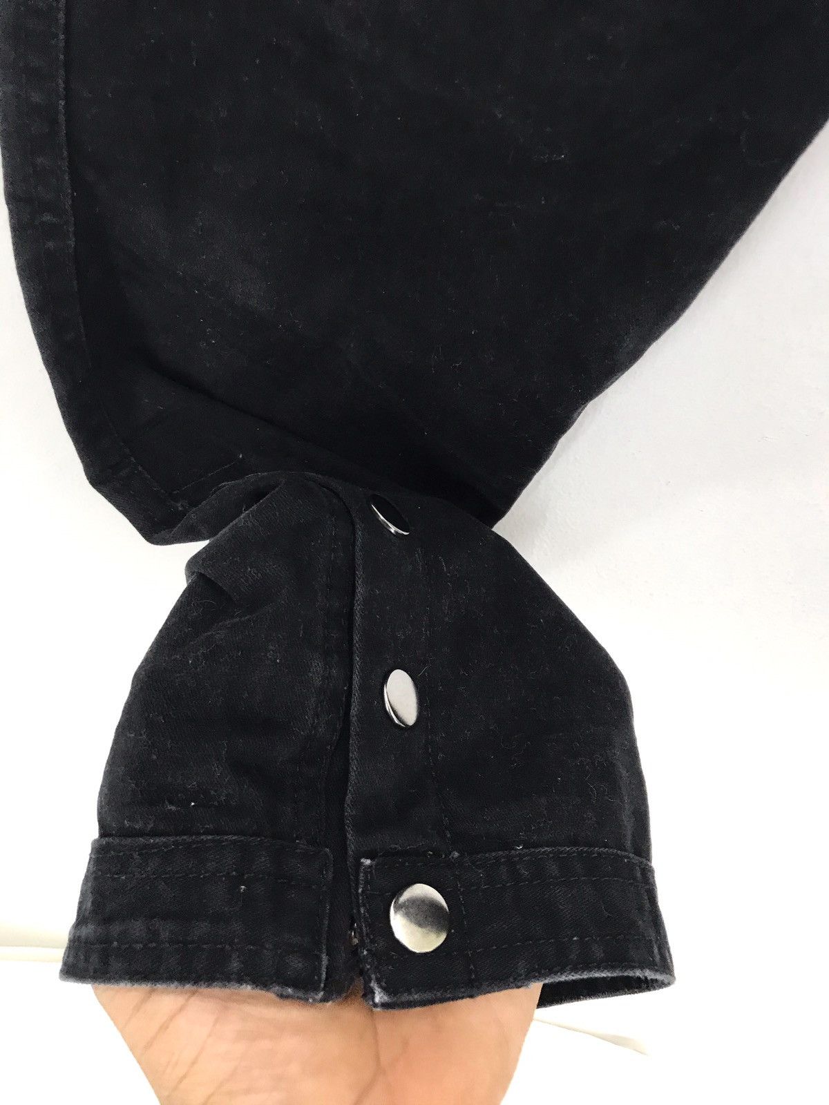 A&G Rock × Seditionaries Amarentine gothic metal punk leather lining skinny pant Size US 31 - 10 Thumbnail