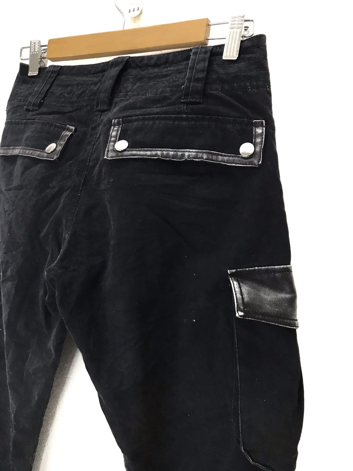 A&G Rock × Seditionaries Amarentine gothic metal punk leather lining skinny pant Size US 31 - 5 Thumbnail