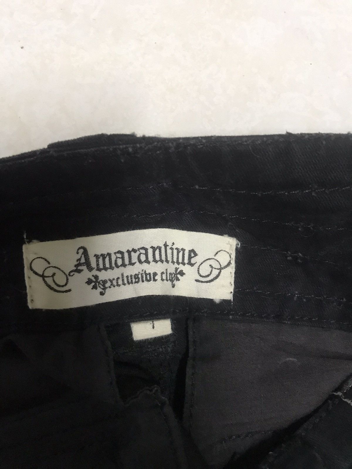 A&G Rock × Seditionaries Amarentine gothic metal punk leather lining skinny pant Size US 31 - 13 Thumbnail