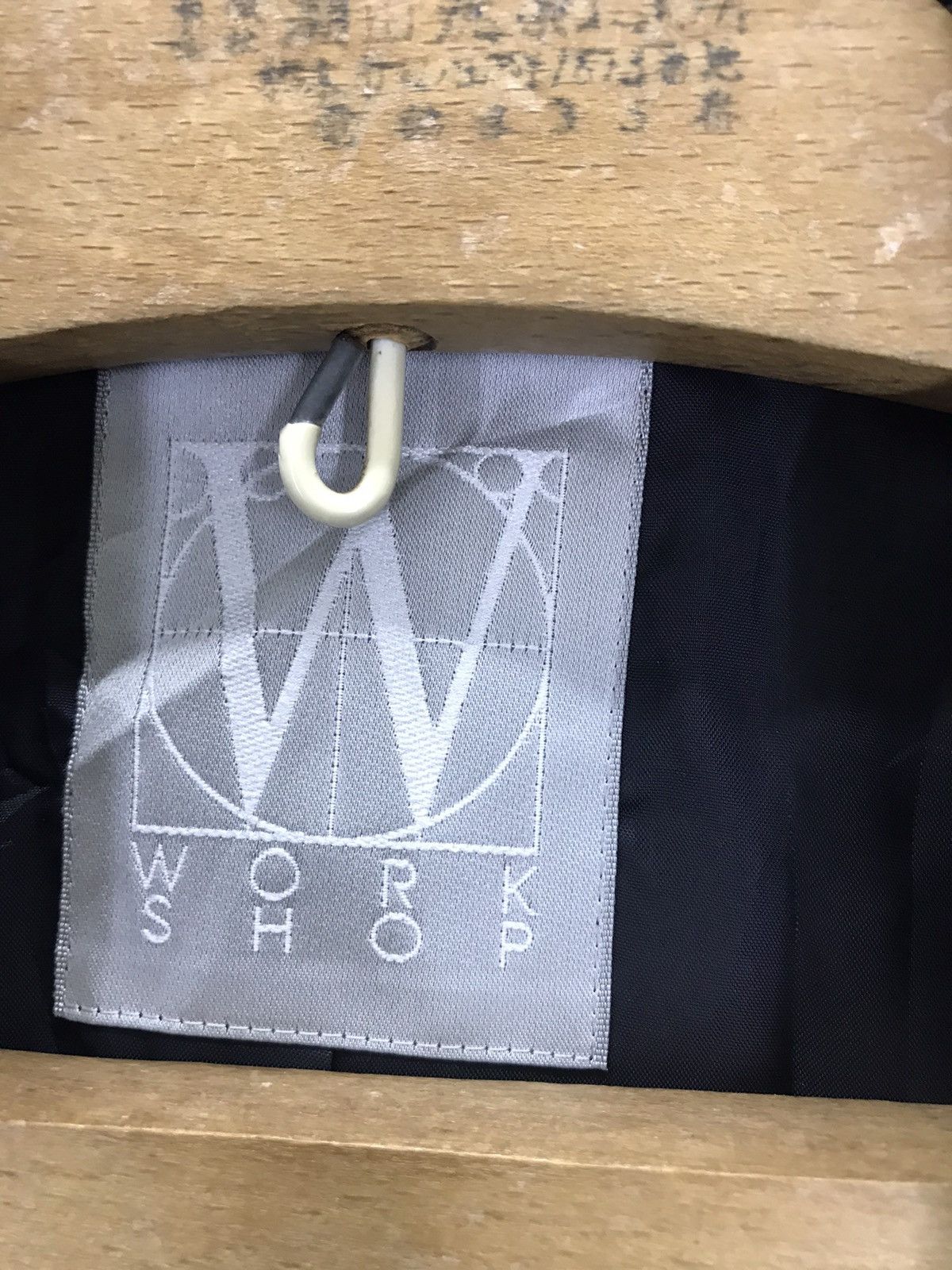 Y's for Men × Yohji Yamamoto Vtg yohji yamamoto work shop stripe blazer suit jacket Size 36R - 7 Thumbnail