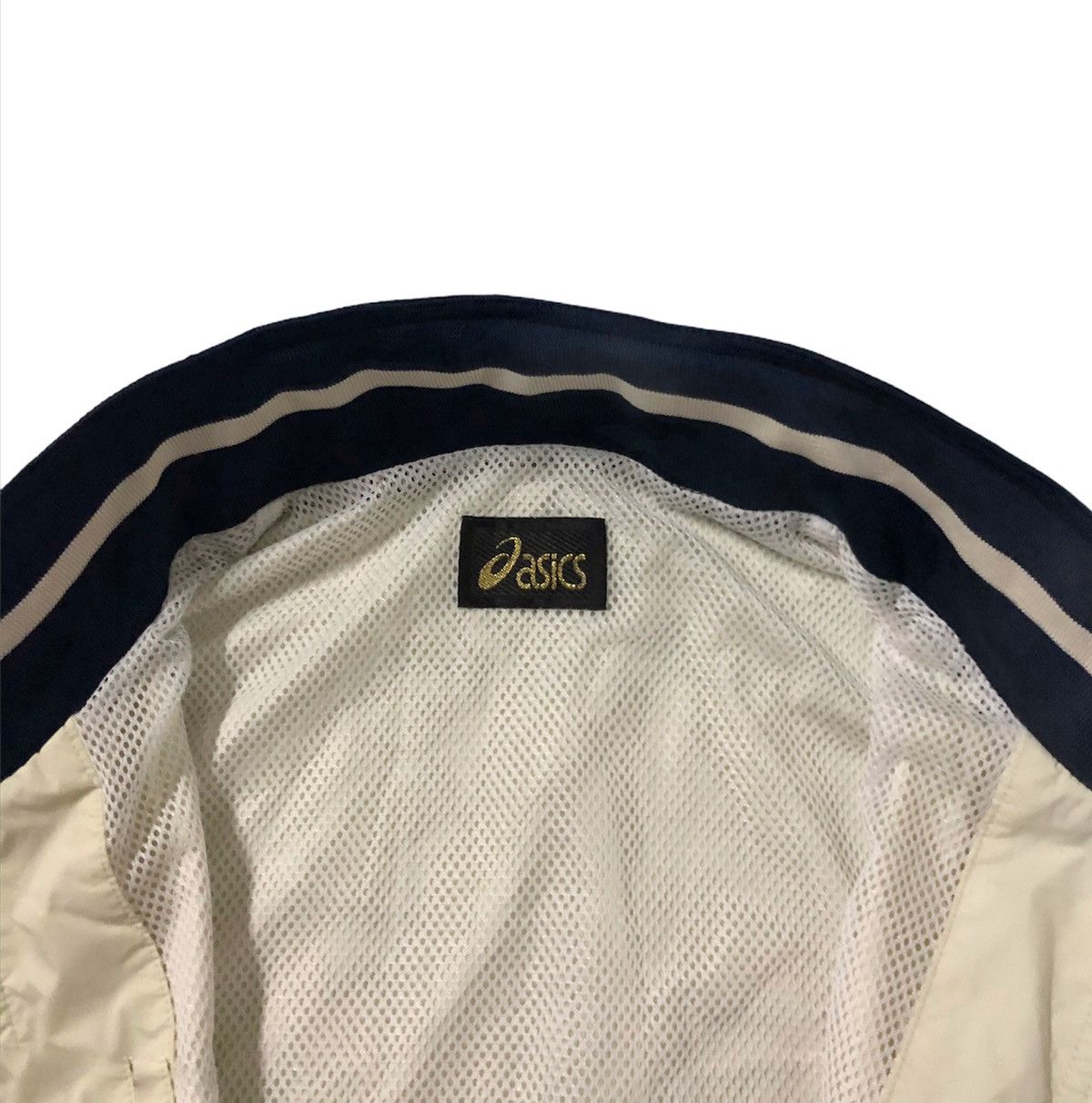 Asics × Vintage 🔥Asics Windbreaker Sport Jacket With Hooded Size US L / EU 52-54 / 3 - 6 Thumbnail