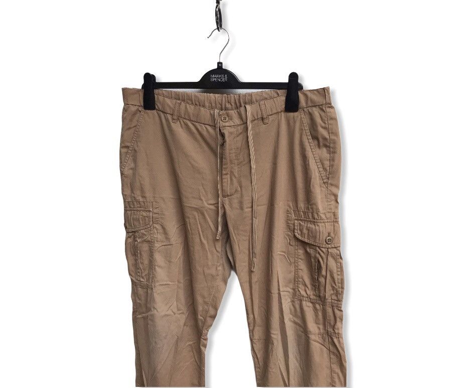 Japanese Brand × Uniqlo × Vintage 🔥Vintage Uniqlo Cargo Track Pants Size US 36 / EU 52 - 4 Thumbnail