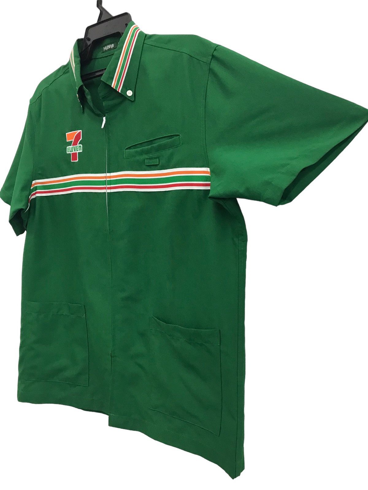 Japanese Brand 7 ELEVEN SHORT SLEEVE JACKET Size US L / EU 52-54 / 3 - 4 Thumbnail