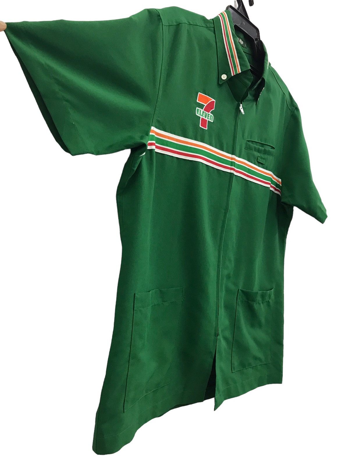 Japanese Brand 7 ELEVEN SHORT SLEEVE JACKET Size US L / EU 52-54 / 3 - 5 Thumbnail
