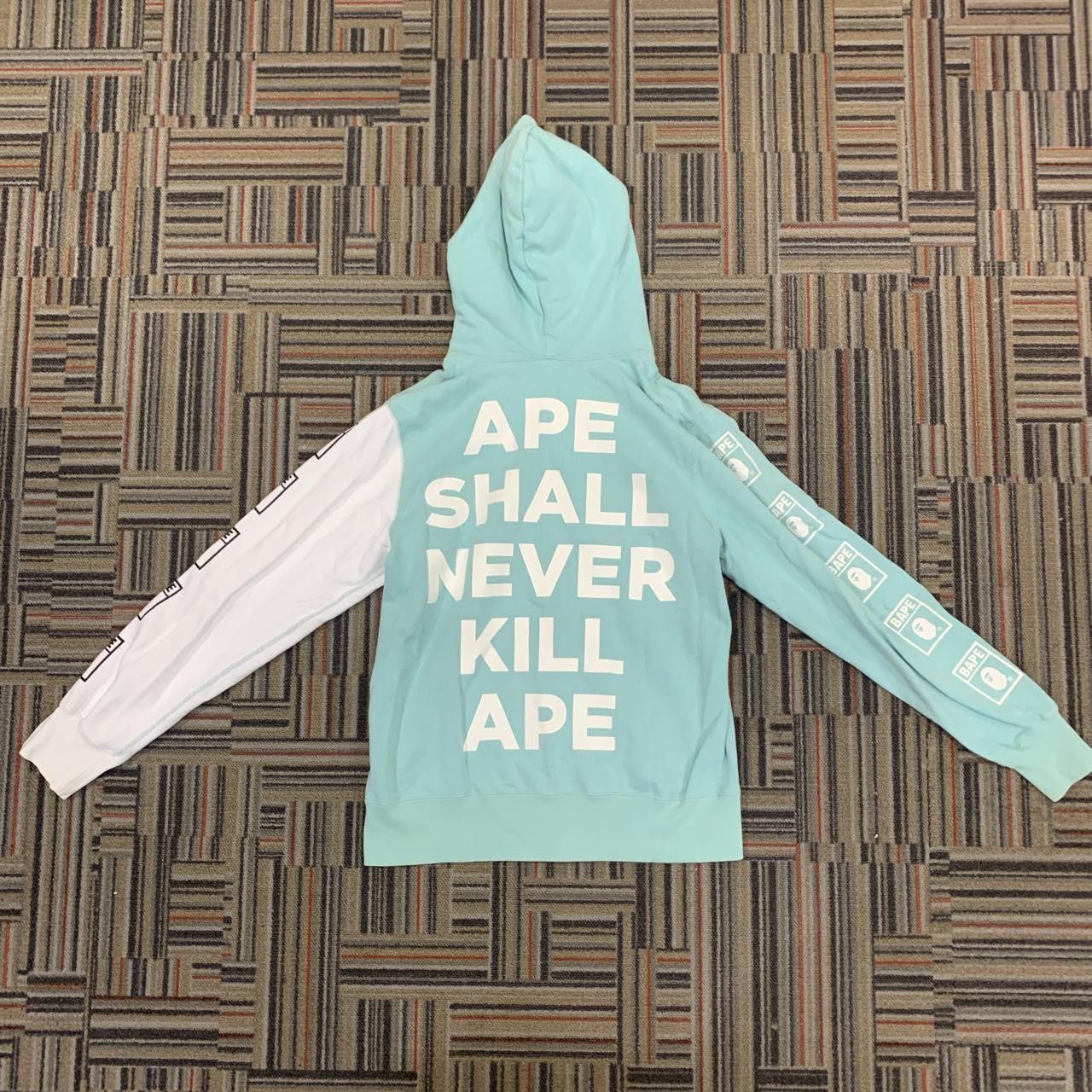 Bape ape shall never kill ape hoodie hotsell