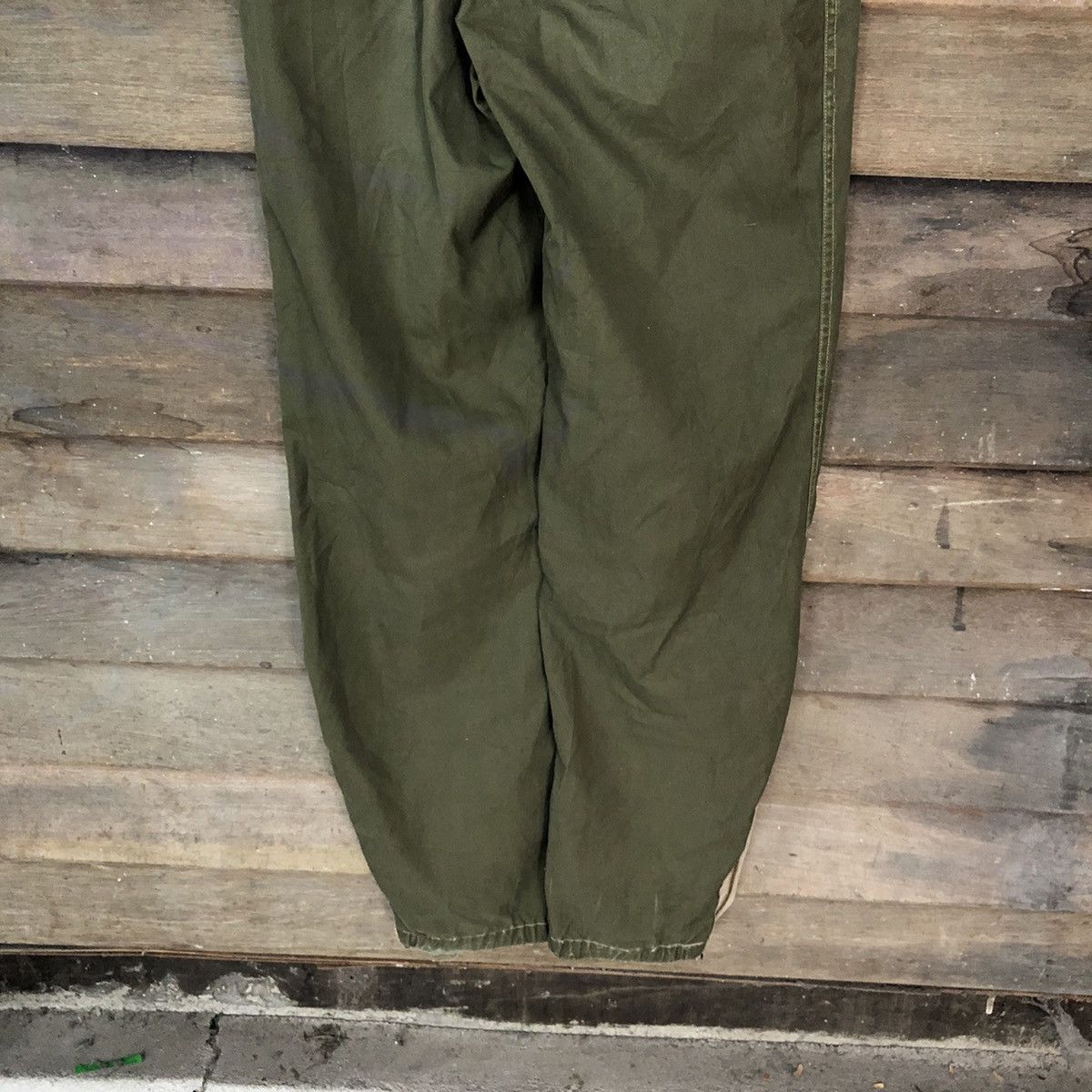 Japanese Brand × Vintage DL Japan vintage utility double knee Green Cargo Pants #6893 Size US 30 / EU 46 - 11 Thumbnail
