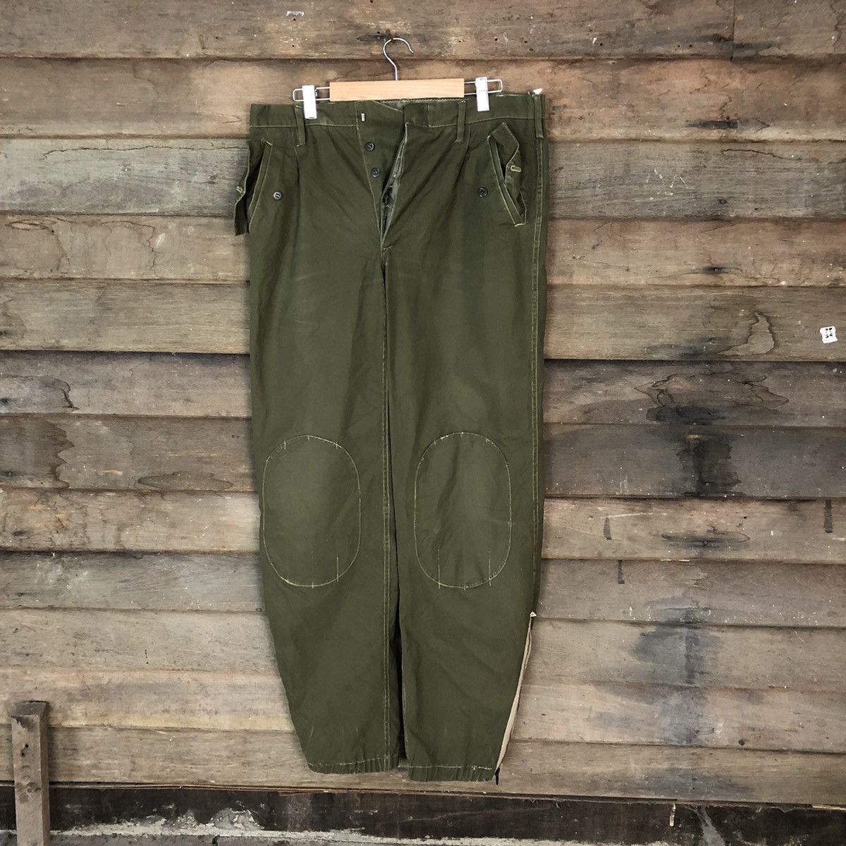 Japan military/double knee cargo pants DL Japan vintage utility