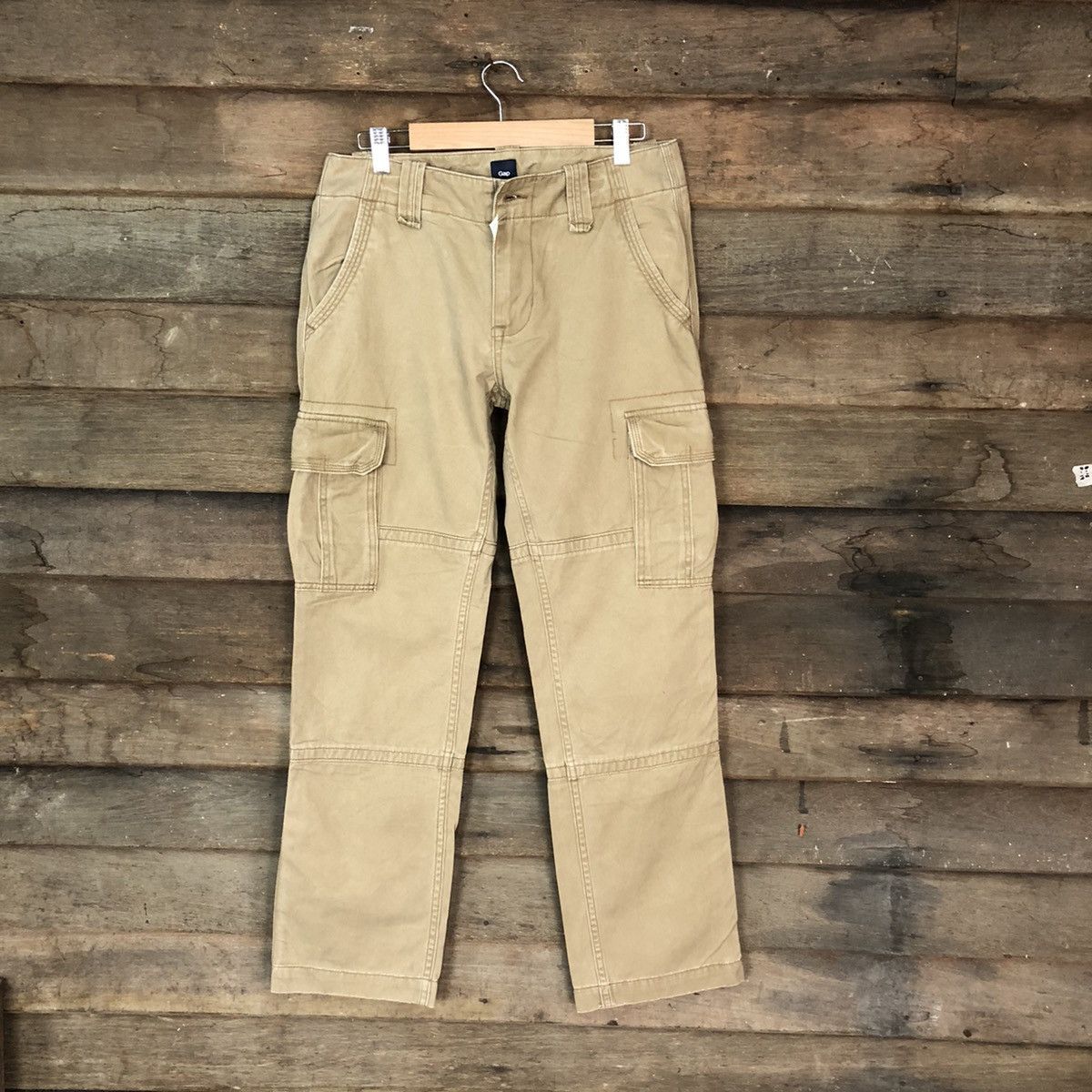 Gap Gap Brown multipocket streetwear utility Cargo Pants #4462 Size US 29 - 1 Thumbnail