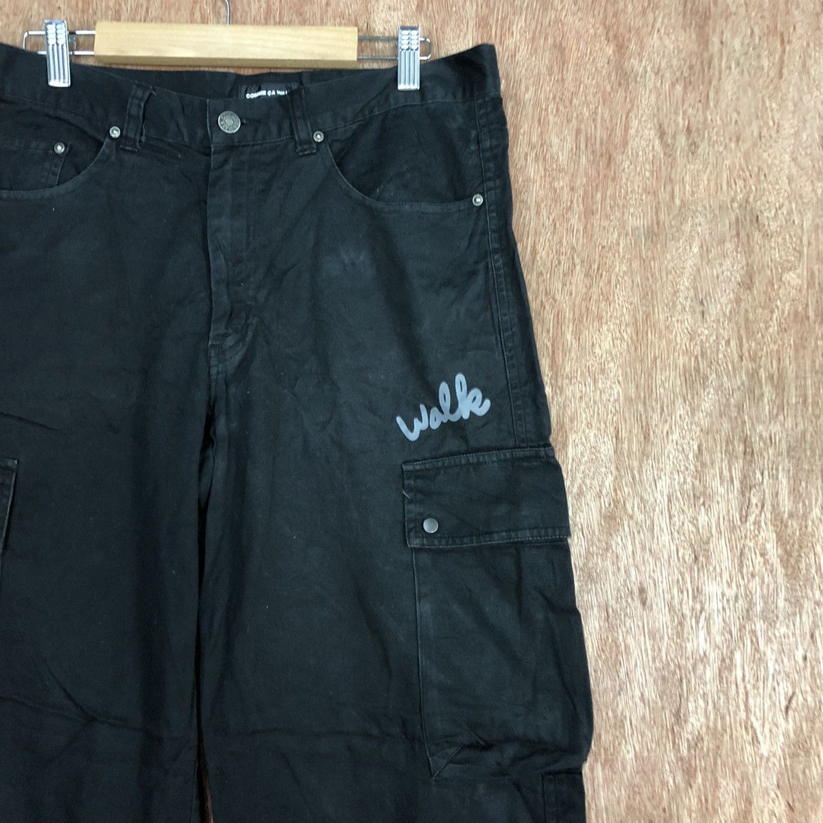 Comme Ca Ism DL Comme Ca Walk black tactical Cargo Pants #1476 Size US 31 - 4 Thumbnail