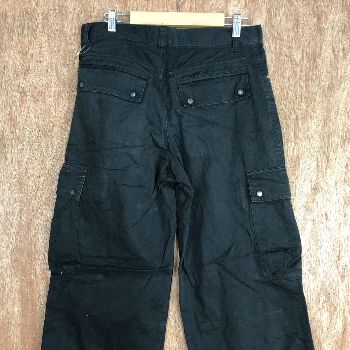 Comme Ca Ism DL Comme Ca Walk black tactical Cargo Pants #1476 Size US 31 - 10 Thumbnail