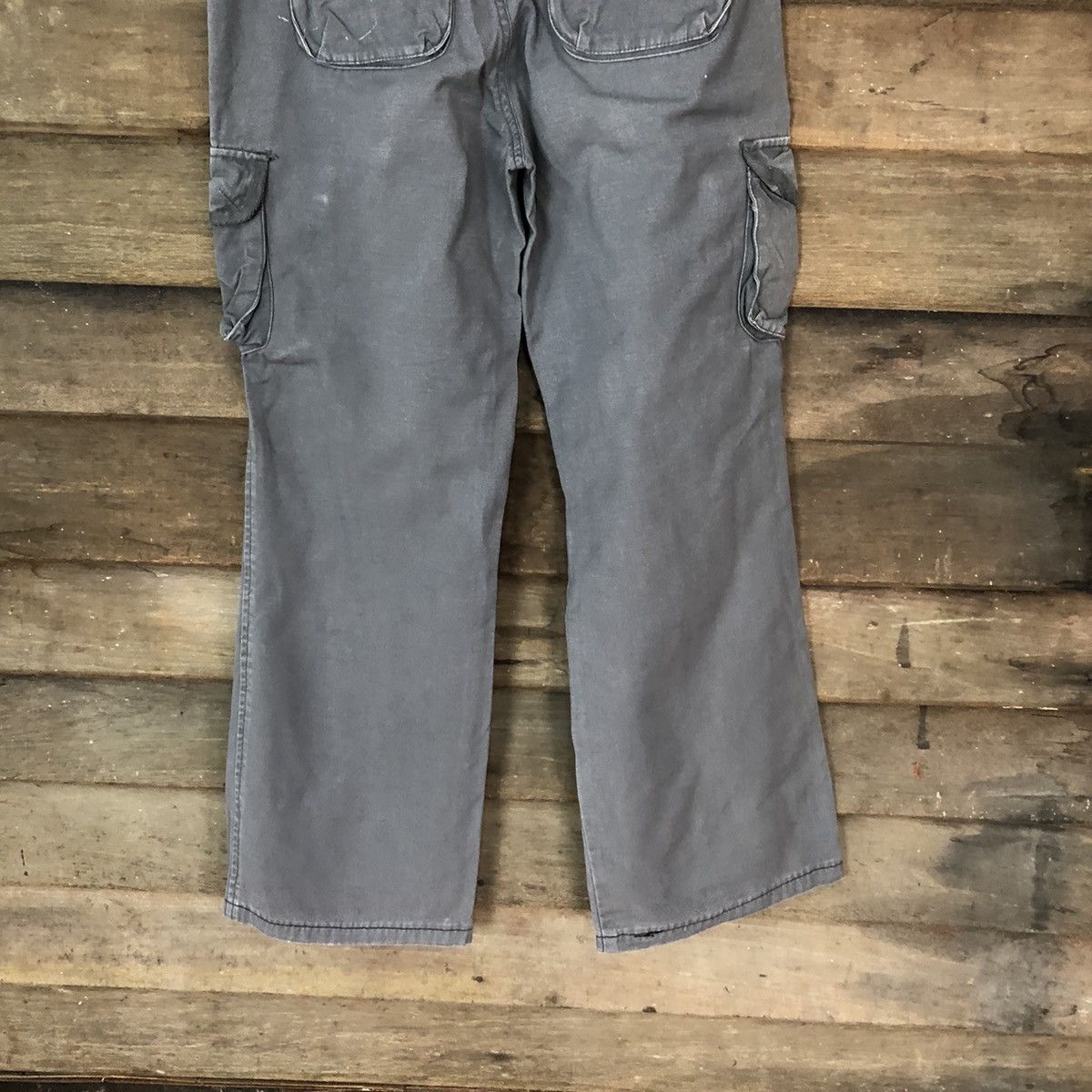 Faded Glory × Japanese Brand Meteor Girl Grey multipocket tactical Cargo Pants #4456 Size 26" / US 2 / IT 38 - 13 Thumbnail