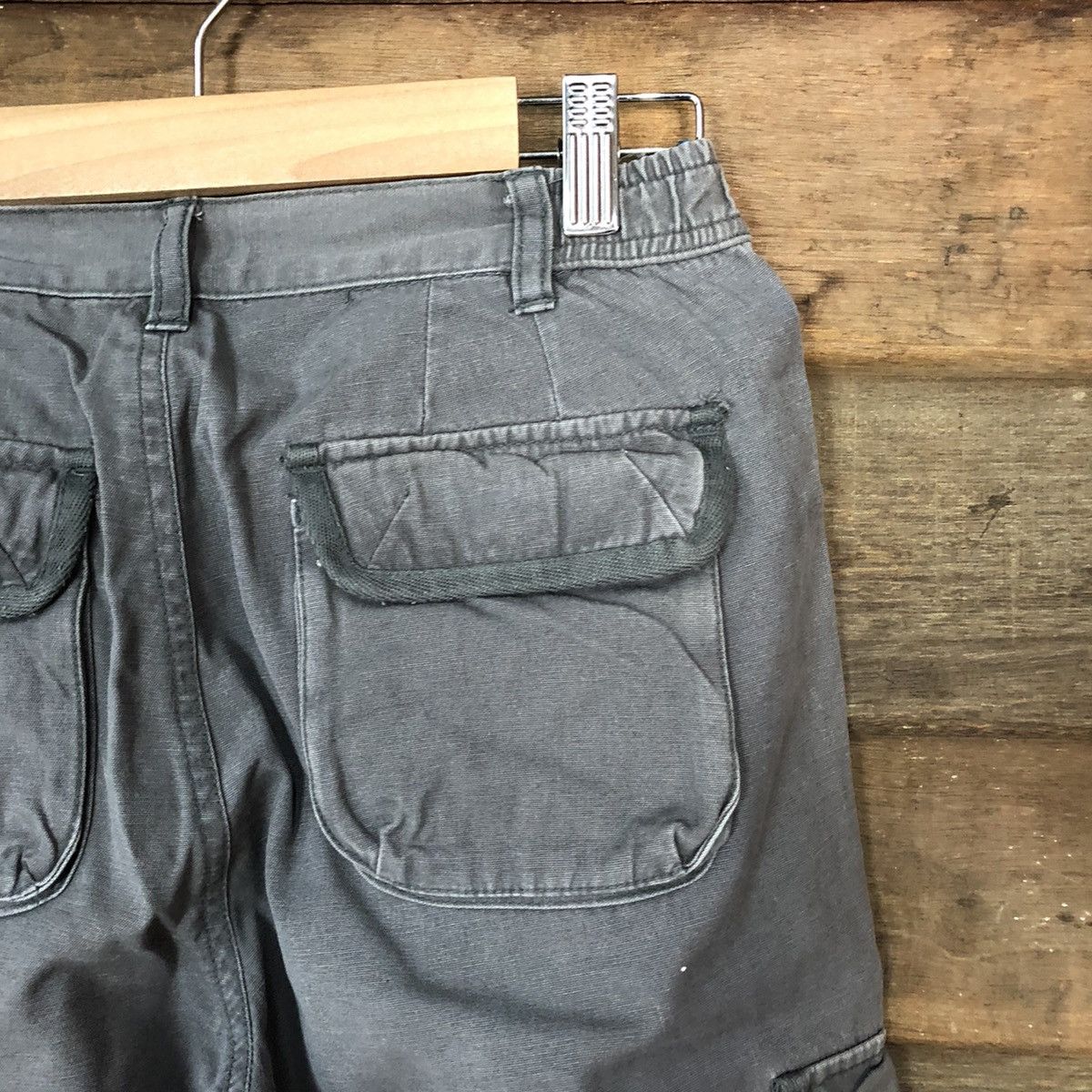 Faded Glory × Japanese Brand Meteor Girl Grey multipocket tactical Cargo Pants #4456 Size 26" / US 2 / IT 38 - 15 Thumbnail