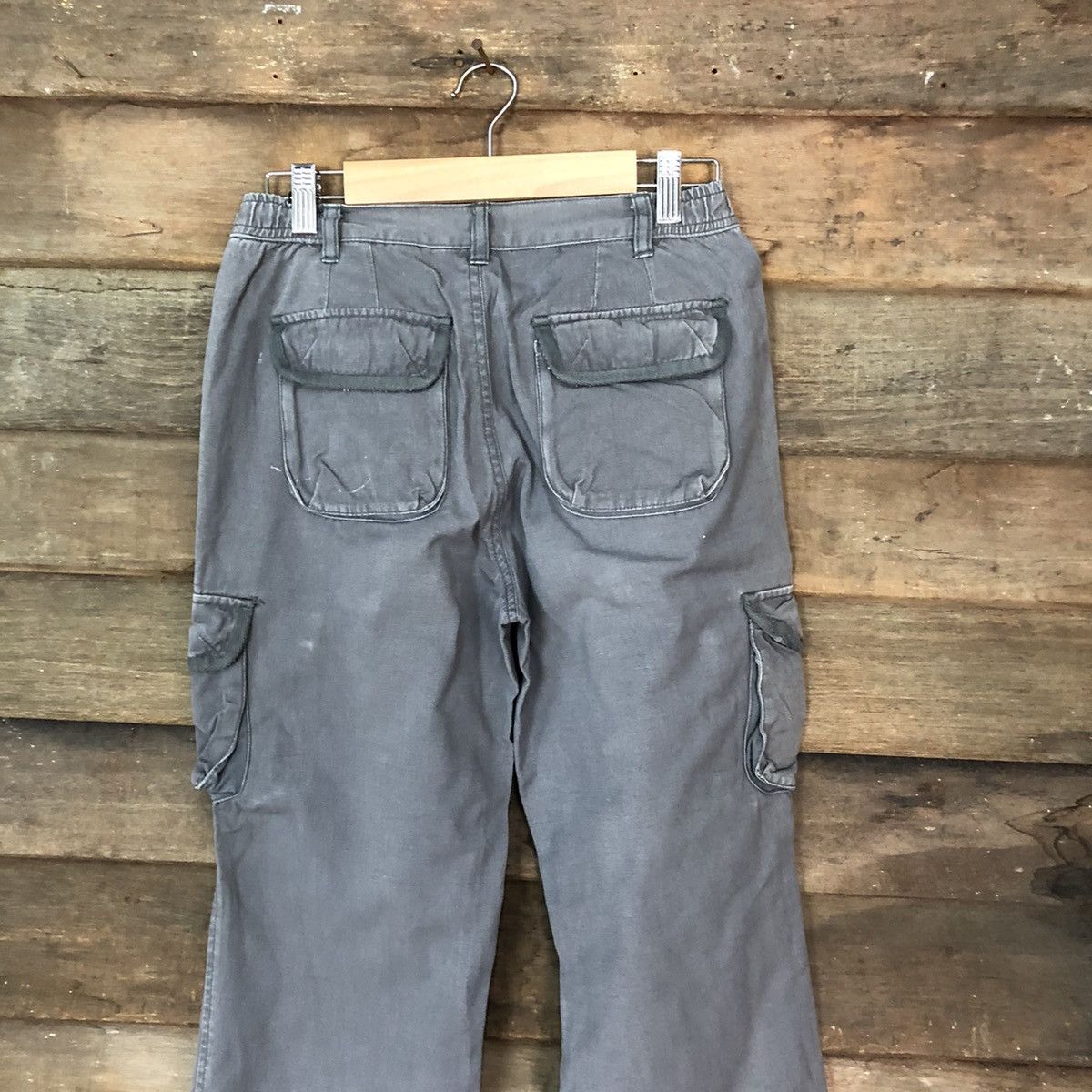 Faded Glory × Japanese Brand Meteor Girl Grey multipocket tactical Cargo Pants #4456 Size 26" / US 2 / IT 38 - 12 Thumbnail