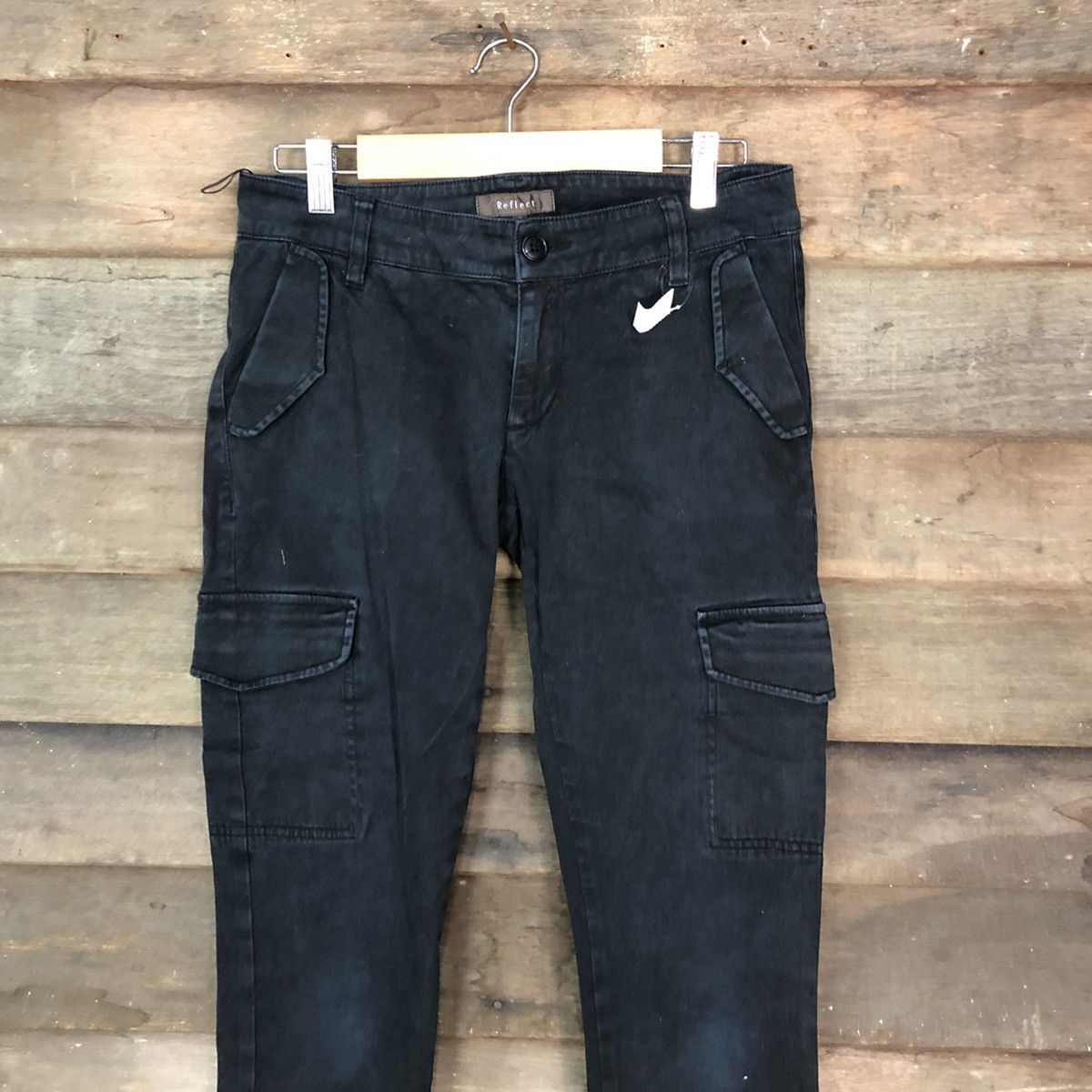 Japanese Brand D Reflect utility tactical multipocket Cargo Pants #2373 Size 29" - 2 Thumbnail