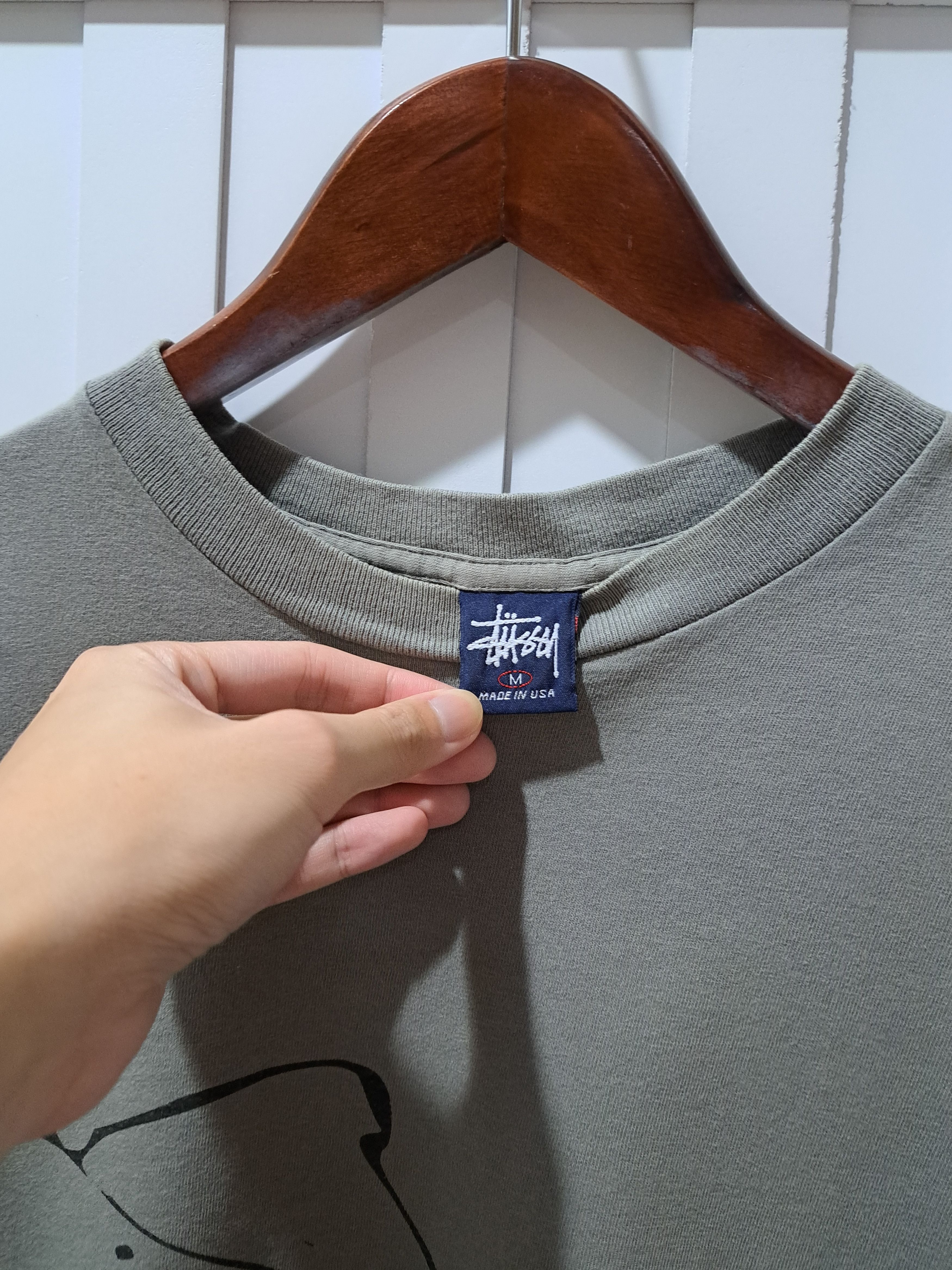Stussy Vintage Stussy X Wtaps 'Drip Technique' T-Shirt Size US M / EU 48-50 / 2 - 5 Thumbnail