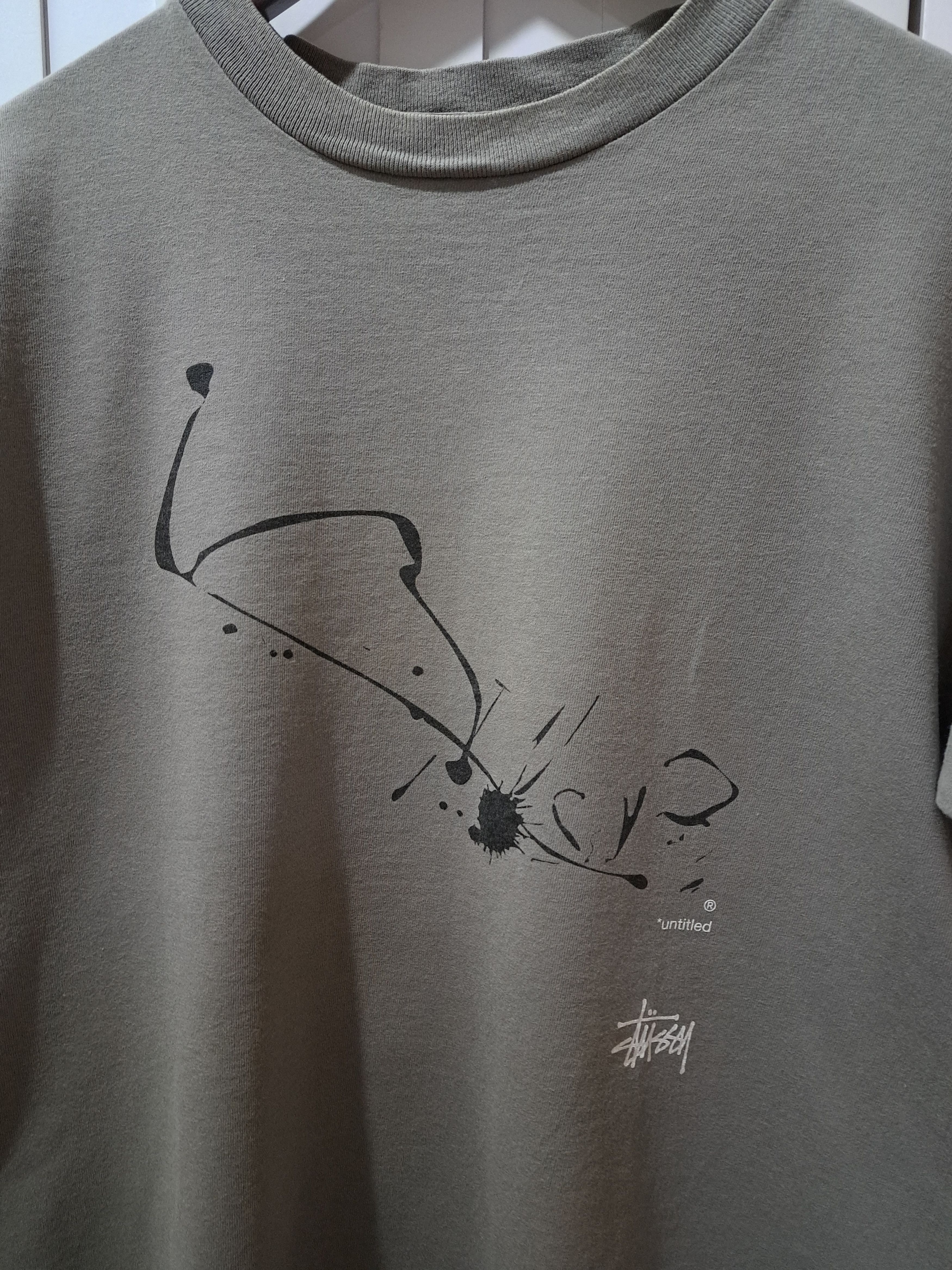 Stussy Vintage Stussy X Wtaps 'Drip Technique' T-Shirt Size US M / EU 48-50 / 2 - 2 Thumbnail