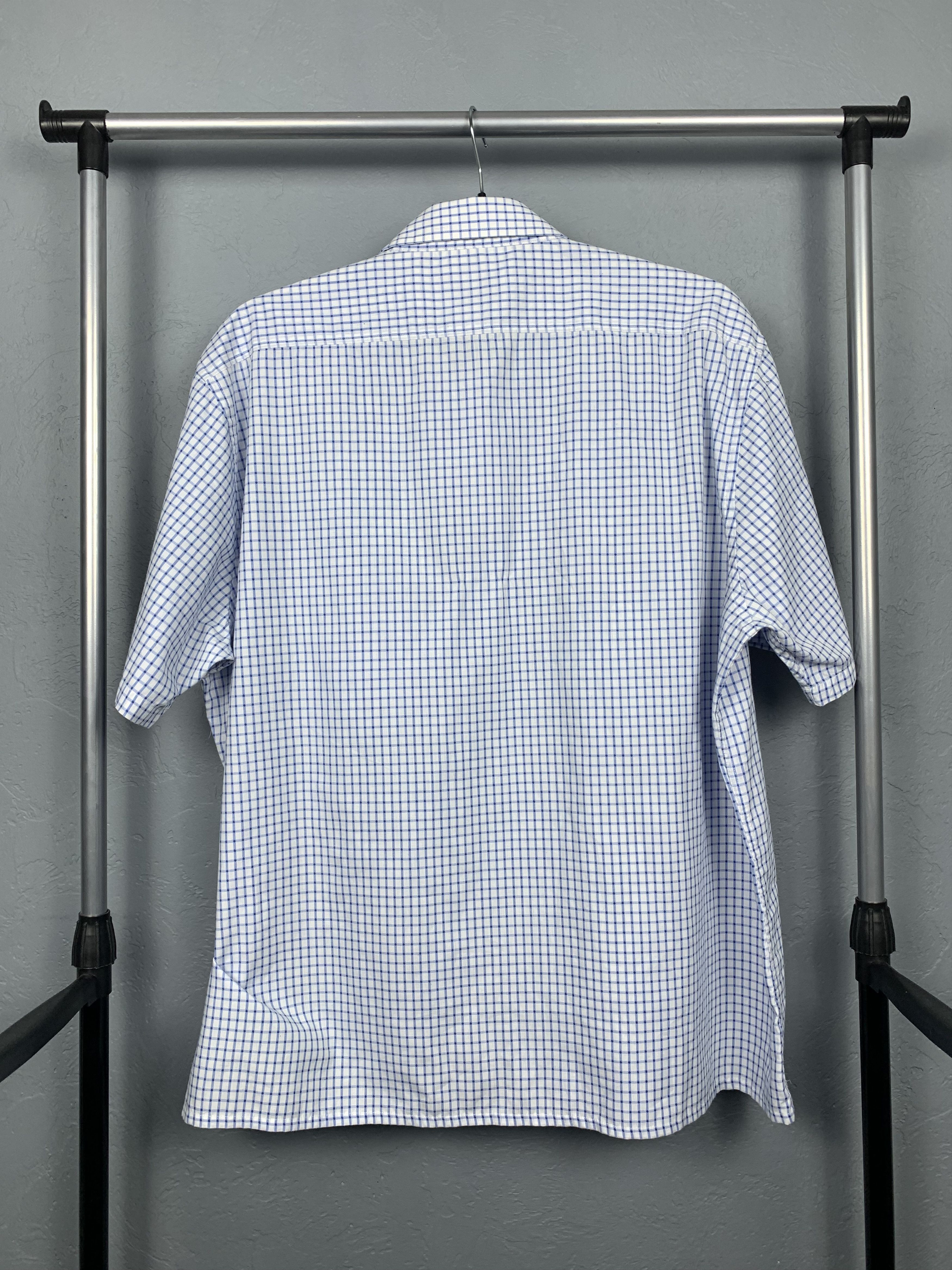 Yves Saint Laurent Yves Saint Laurent YSL men's short sleeve shirt Size US XXL / EU 58 / 5 - 5 Thumbnail