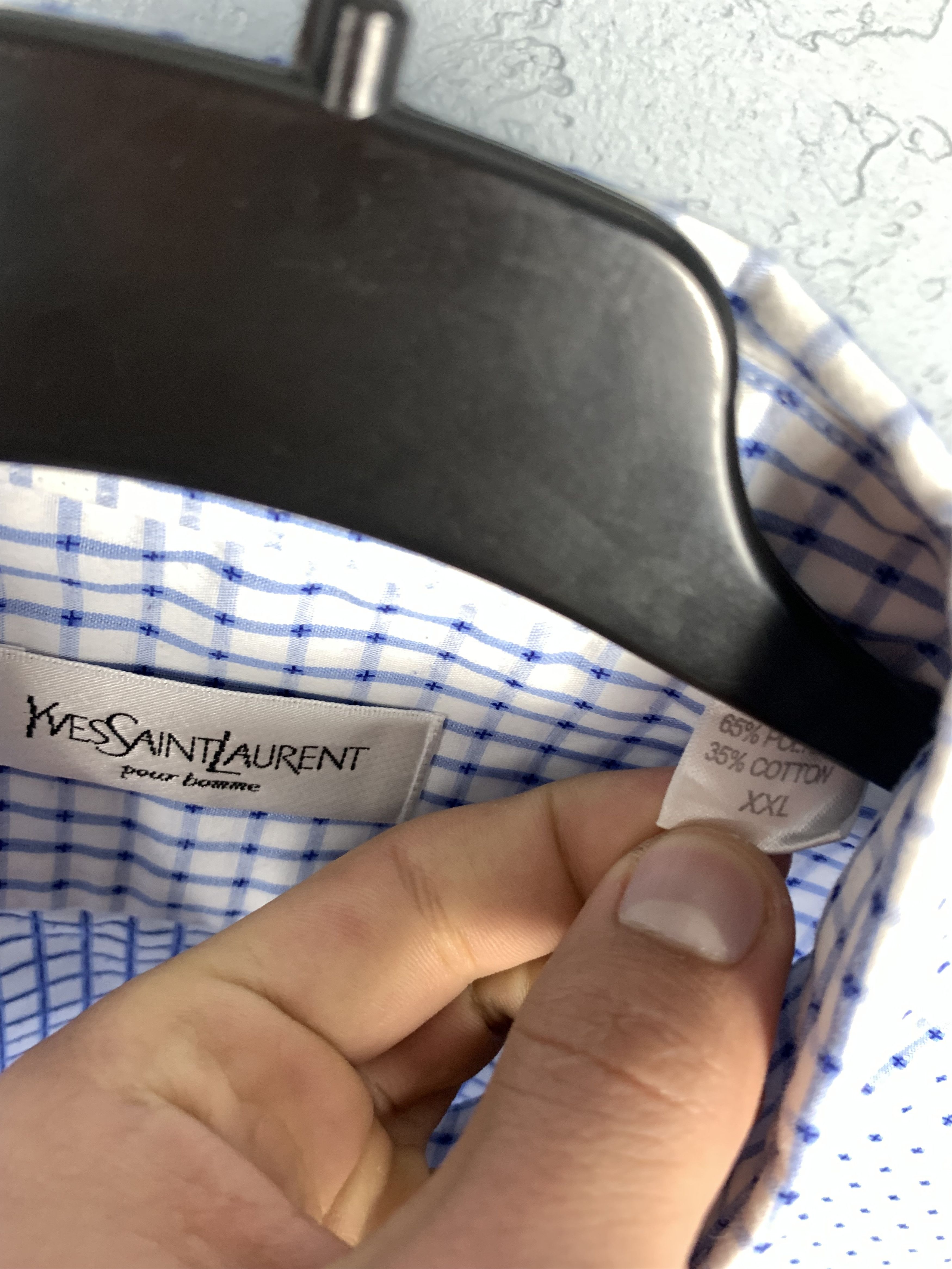 Yves Saint Laurent Yves Saint Laurent YSL men's short sleeve shirt Size US XXL / EU 58 / 5 - 3 Thumbnail