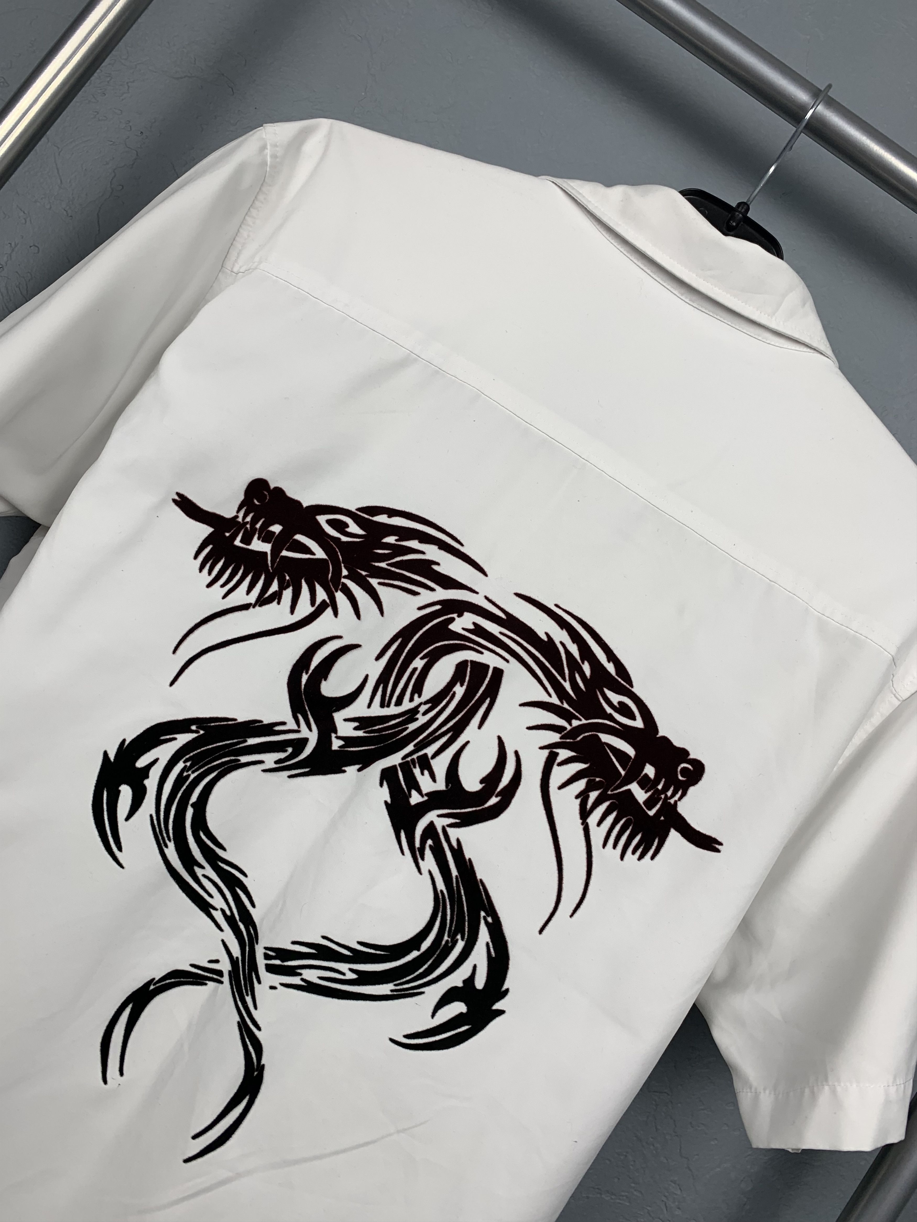 Japanese Brand Hawaiian Japanese Style Shirt Dragon Print Size US L / EU 52-54 / 3 - 2 Thumbnail