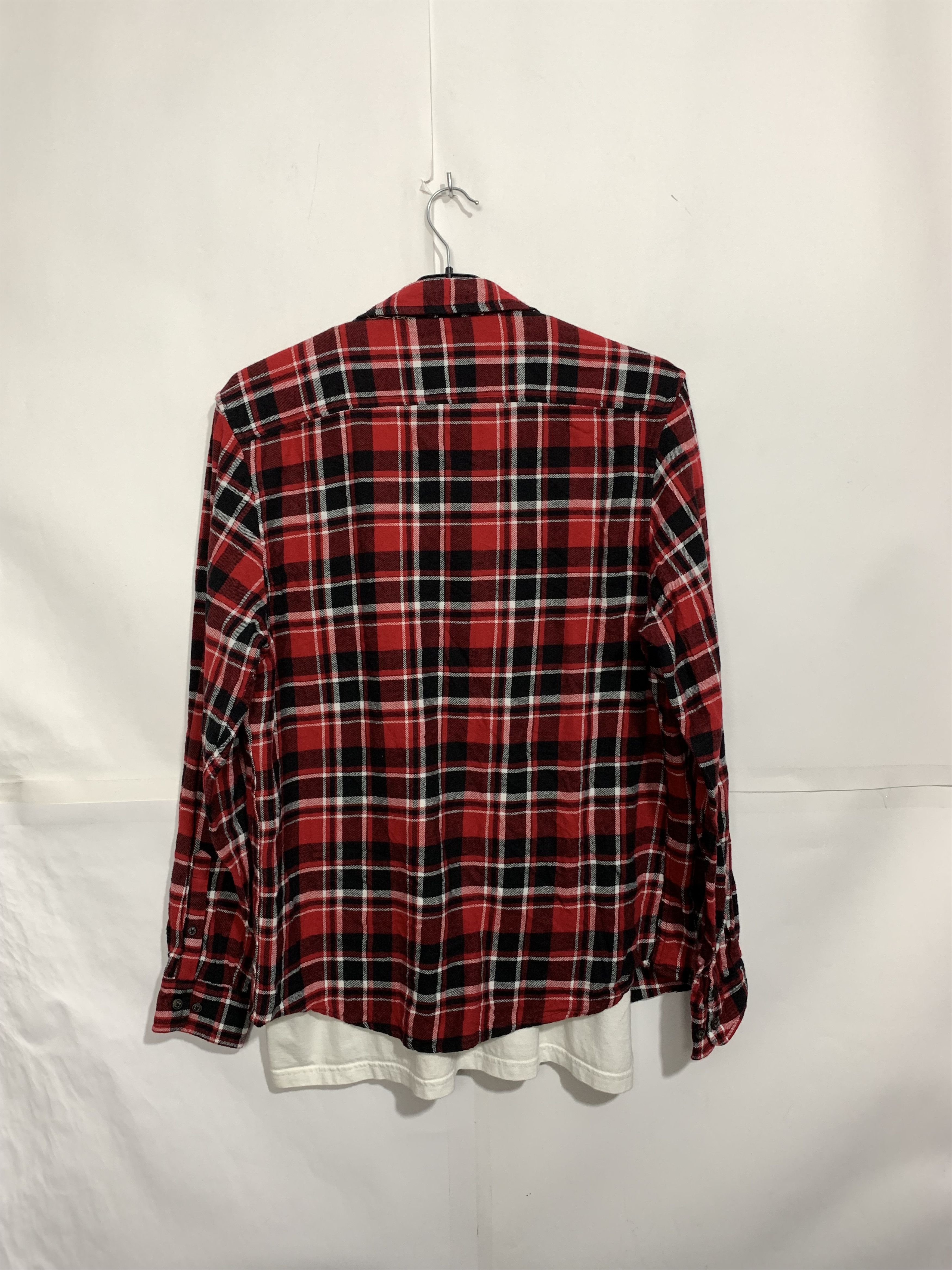 Flannel Vintage Flannel Plaid Shirt Travis style Size US M / EU 48-50 / 2 - 3 Thumbnail