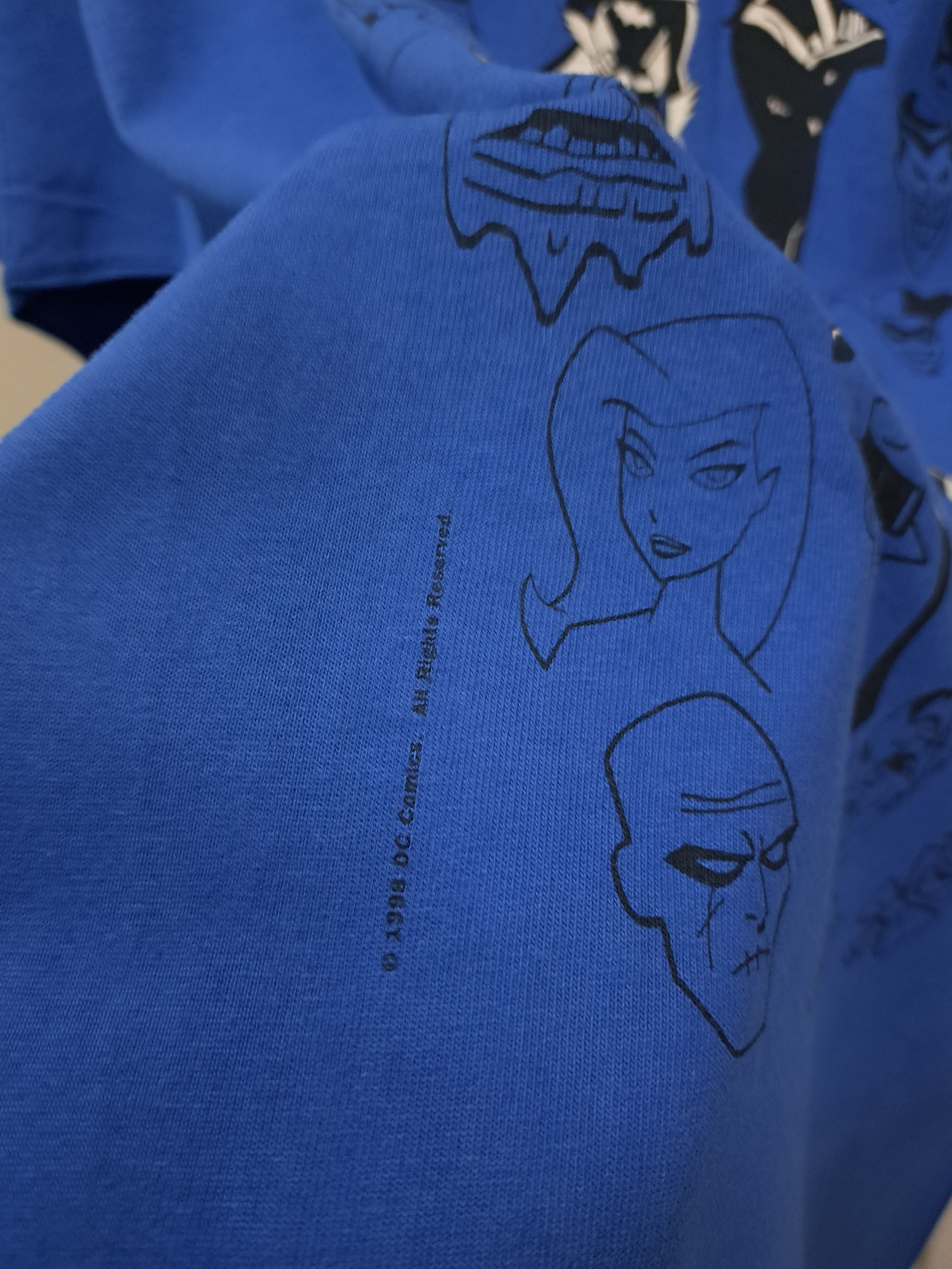 Vintage Vintage 98' Batman Animated Series Tee Size US L / EU 52-54 / 3 - 3 Thumbnail